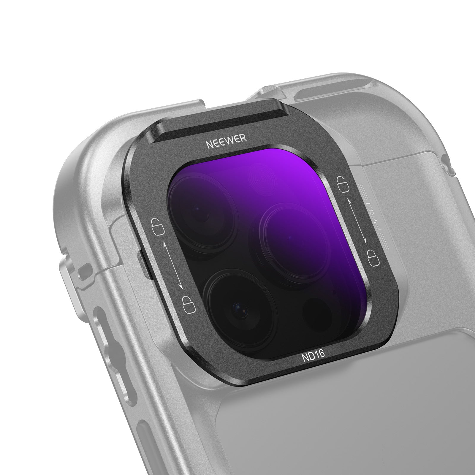 NEEWER ND8 ND16 ND32 ND64 Professional Camera Lens Filter Kit for iPhone PA073 PA074 Cage - Perfect for Vlogging, Photography & Cinematic Video Shooting