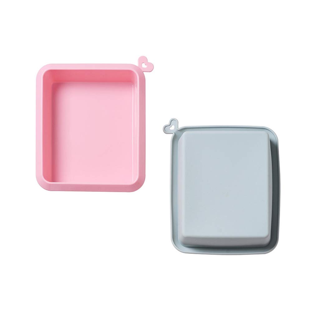 UPKOCH 2-Piece Silicone Baking Molds Set - Non-Stick Cake Molds for Cupcakes, Muffins & Desserts - Reusable DIY Baking Tools for Home, Party & Holiday Baking