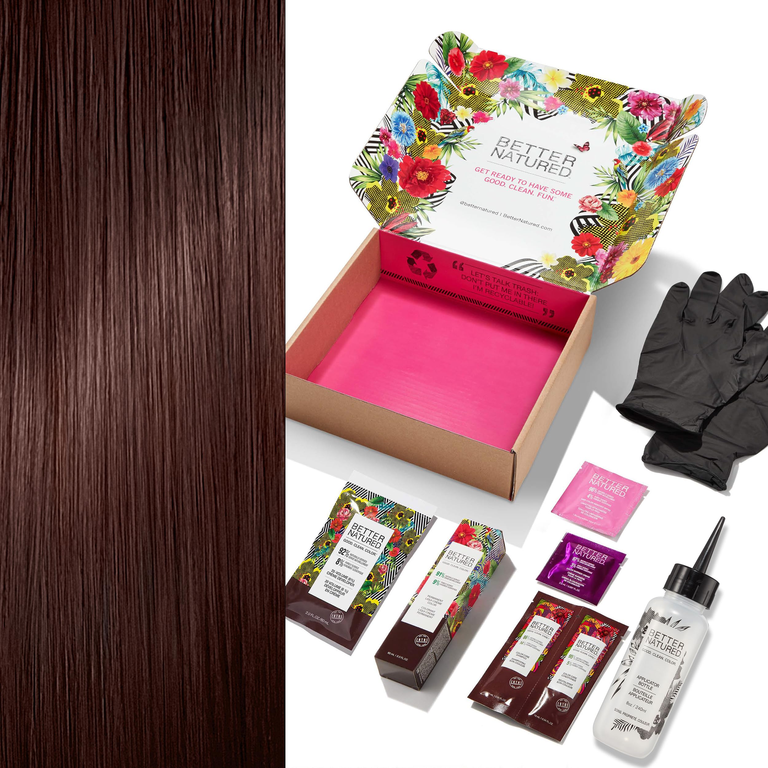 5WB Light Warm Beige Brown Permanent Hair Dye Kit - Includes Color, Developer, Barrier Cream, Gloves, Wipes, Shampoo & Conditioner - Long-Lasting Vibrant Color for 8 Weeks - Perfect for At-Home Hair Coloring & Salon-Quality Results