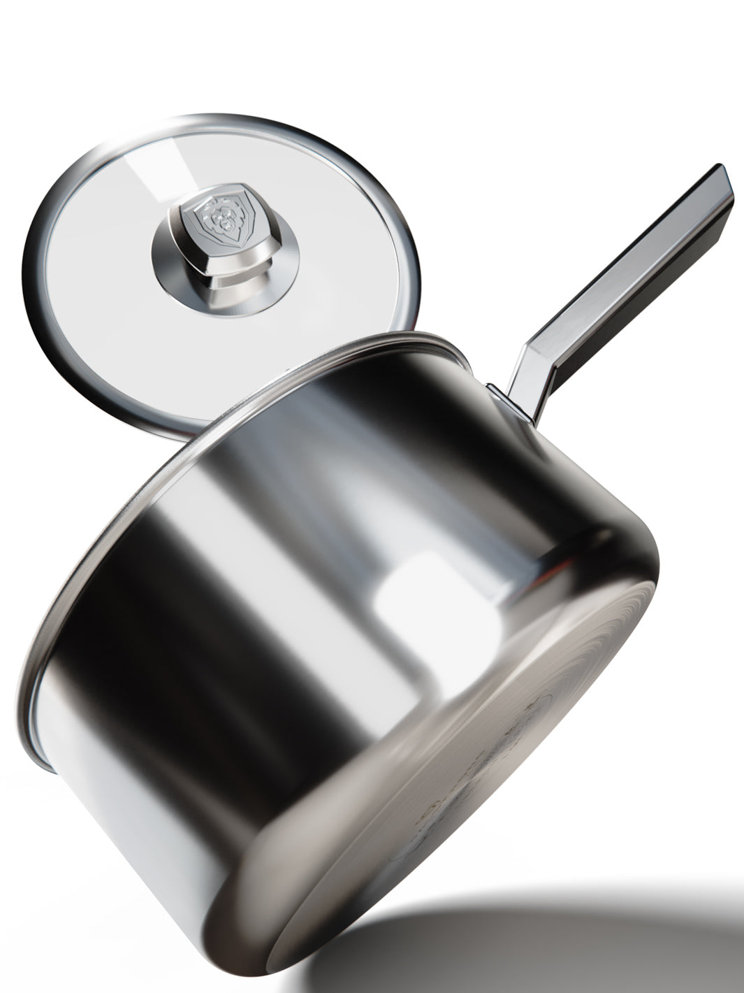 Dalstrong Oberon Series 3 Quart Stock Pot - Premium Stainless Steel Cooking Pot for Soups, Stews & Pasta - Perfect for Home Chefs & Professional Kitchens