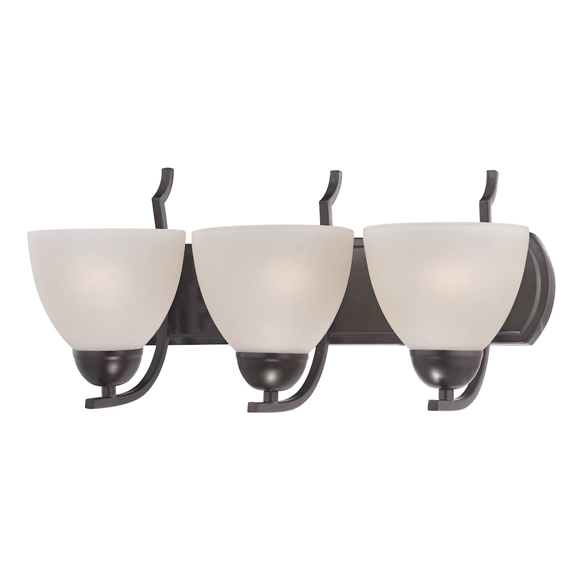 Cornerstone Lighting Kingston 3-Light Bathroom Vanity Bar in Oil Rubbed Bronze - Perfect for Bathroom, Powder Room, and Dressing Area Lighting