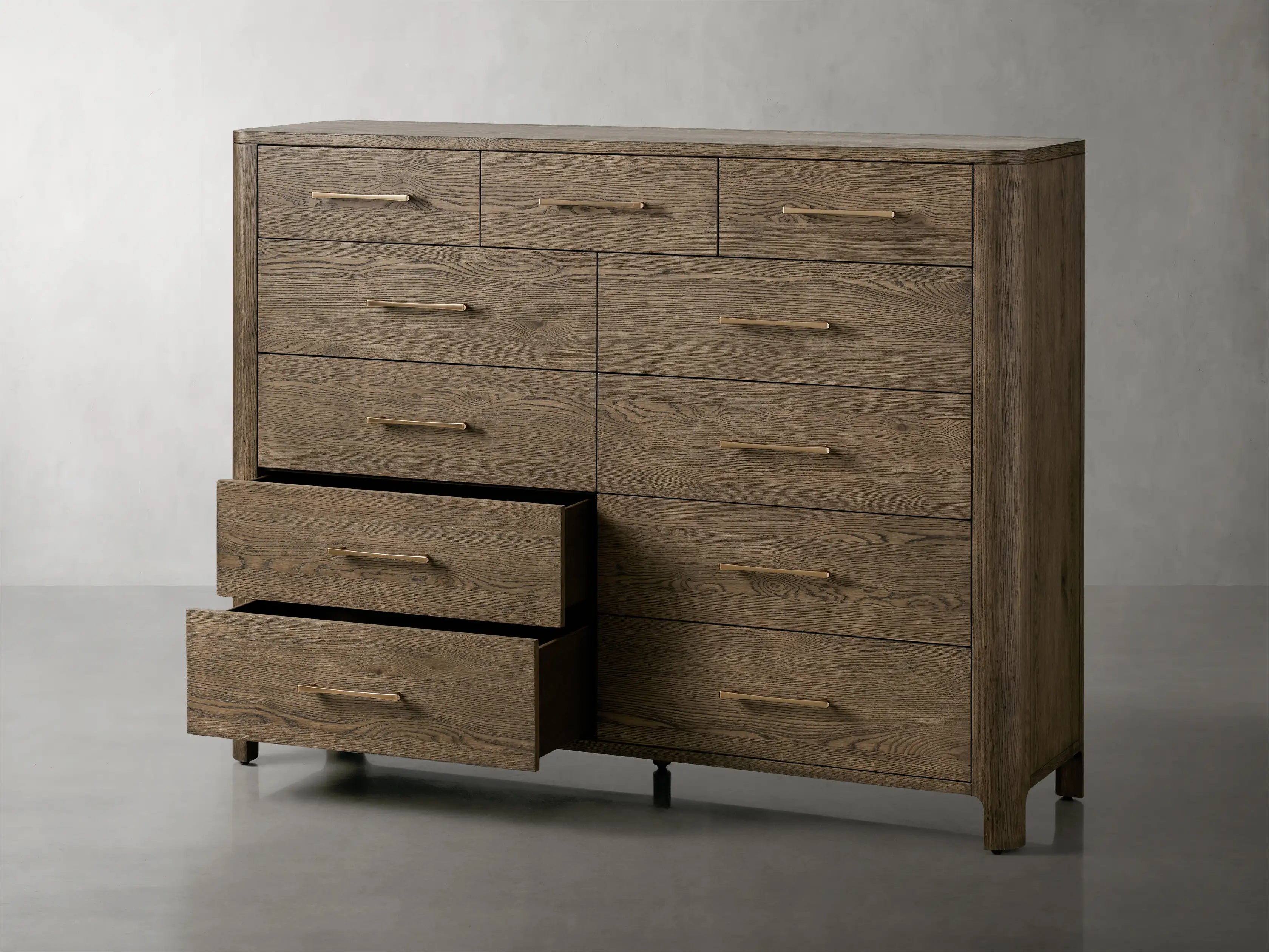 Callie 11-Drawer Dresser - Modern Wooden Chest of Drawers for Bedroom, Living Room & Nursery - Perfect for Clothes, Toys & Home Organization