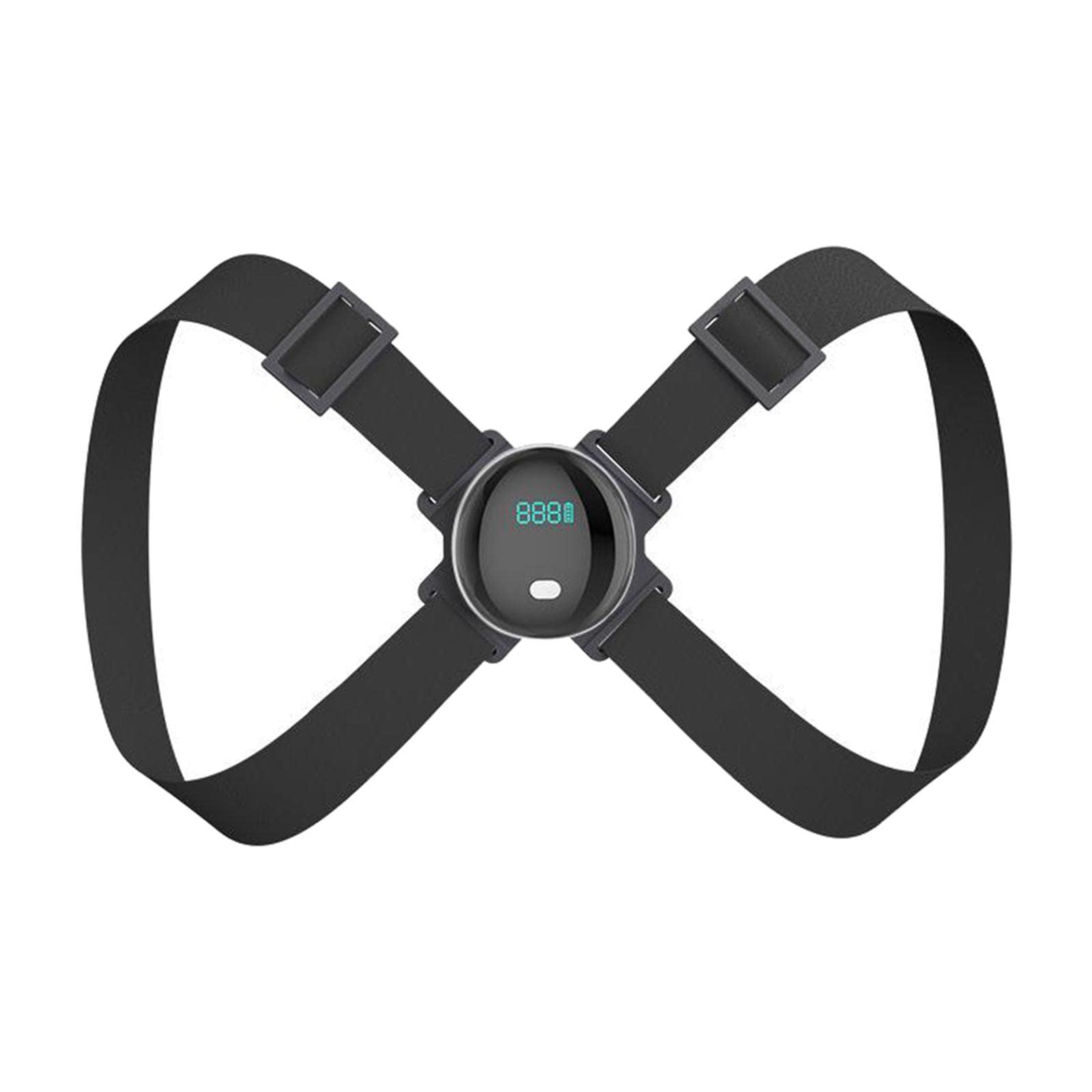 Luzhengyang Smart Posture Corrector with Slouch Detector - Adjustable Back Brace for Men & Women - Improve Posture, Relieve Back & Neck Pain - Ideal for Office Work, Gaming & Daily Activities