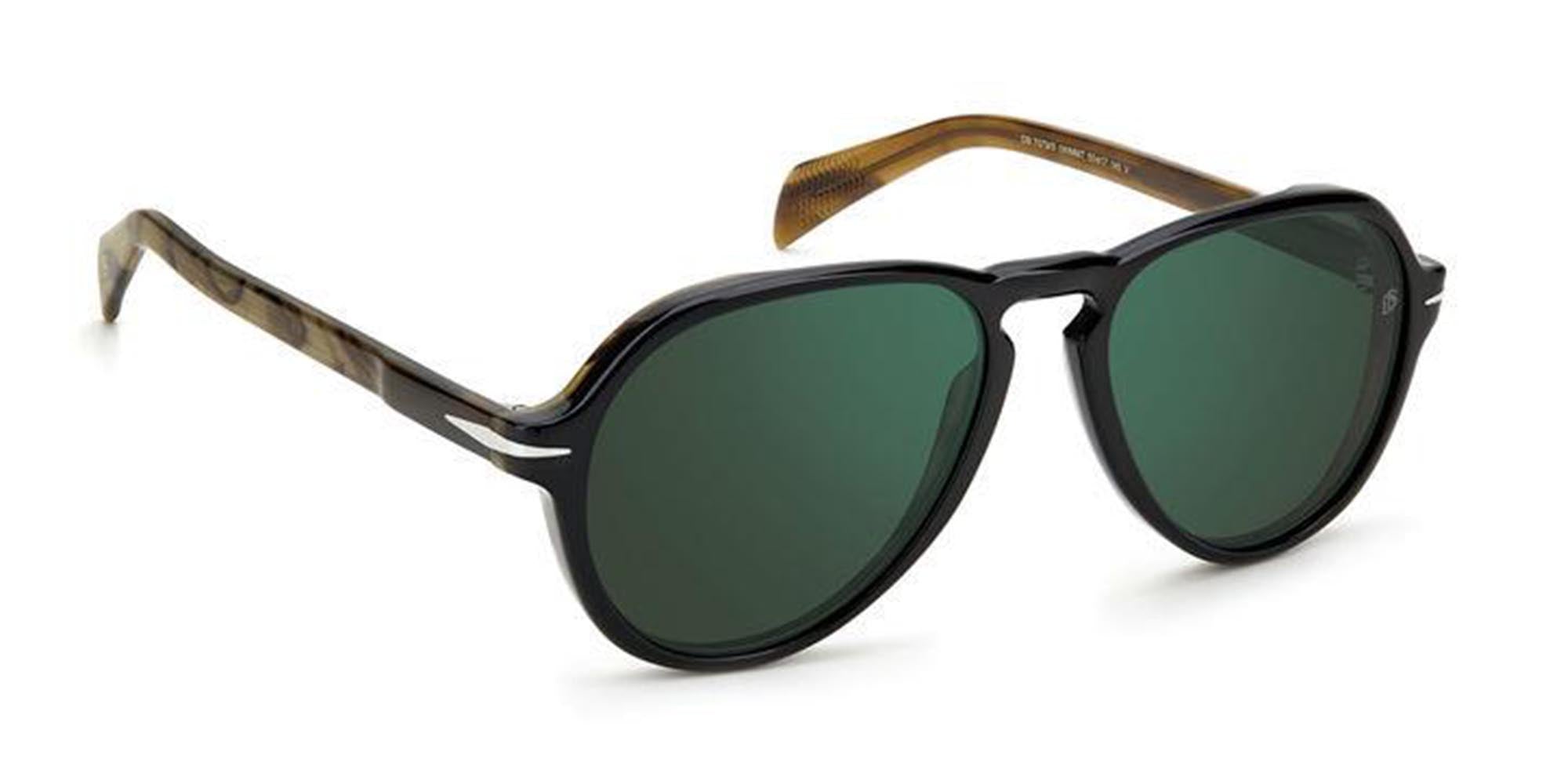 David Beckham DB7079/S Men's Sunglasses - Polarized UV Protection Aviator Style for Driving, Outdoor Sports & Fashion