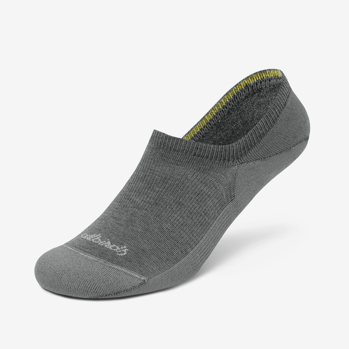 Anytime No Show Socks - Medium Grey | Low-Cut Invisible Liner Socks for Sneakers & Loafers | Comfortable Everyday Wear