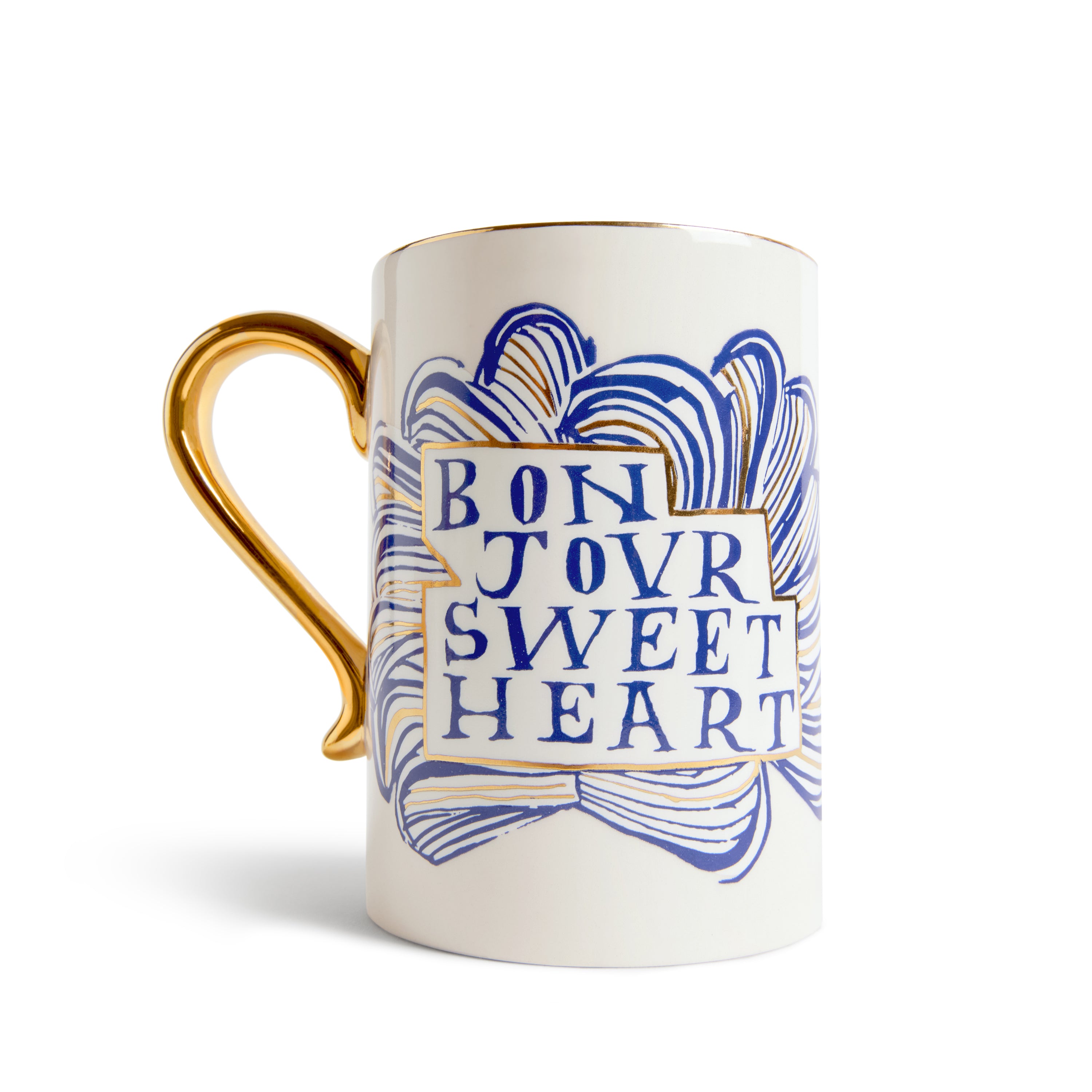 Ruan Hoffmann Sweetheart Mug - Handmade Ceramic Coffee Cup with Heart Design, Perfect for Valentine's Day Gifts, Couples, and Romantic Coffee Moments at Home