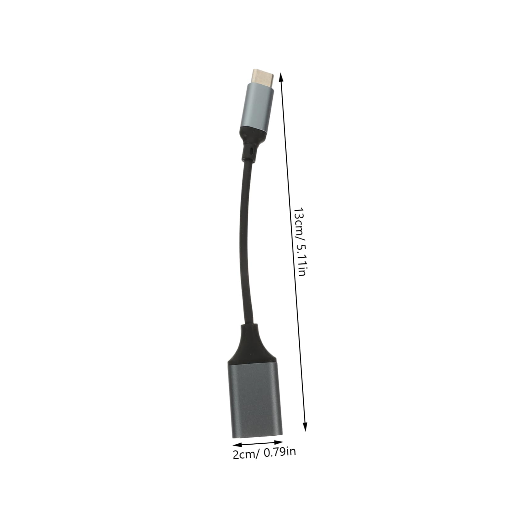 3-Pack USB Type C Cable Set - 3A Fast Charging USB C to USB 3.0 Adapter, USB C Female to USB Male Converter, USB B to USB C Cable - Compatible with Smartphones, Tablets & Laptops for Fast Charging & Data Transfer
