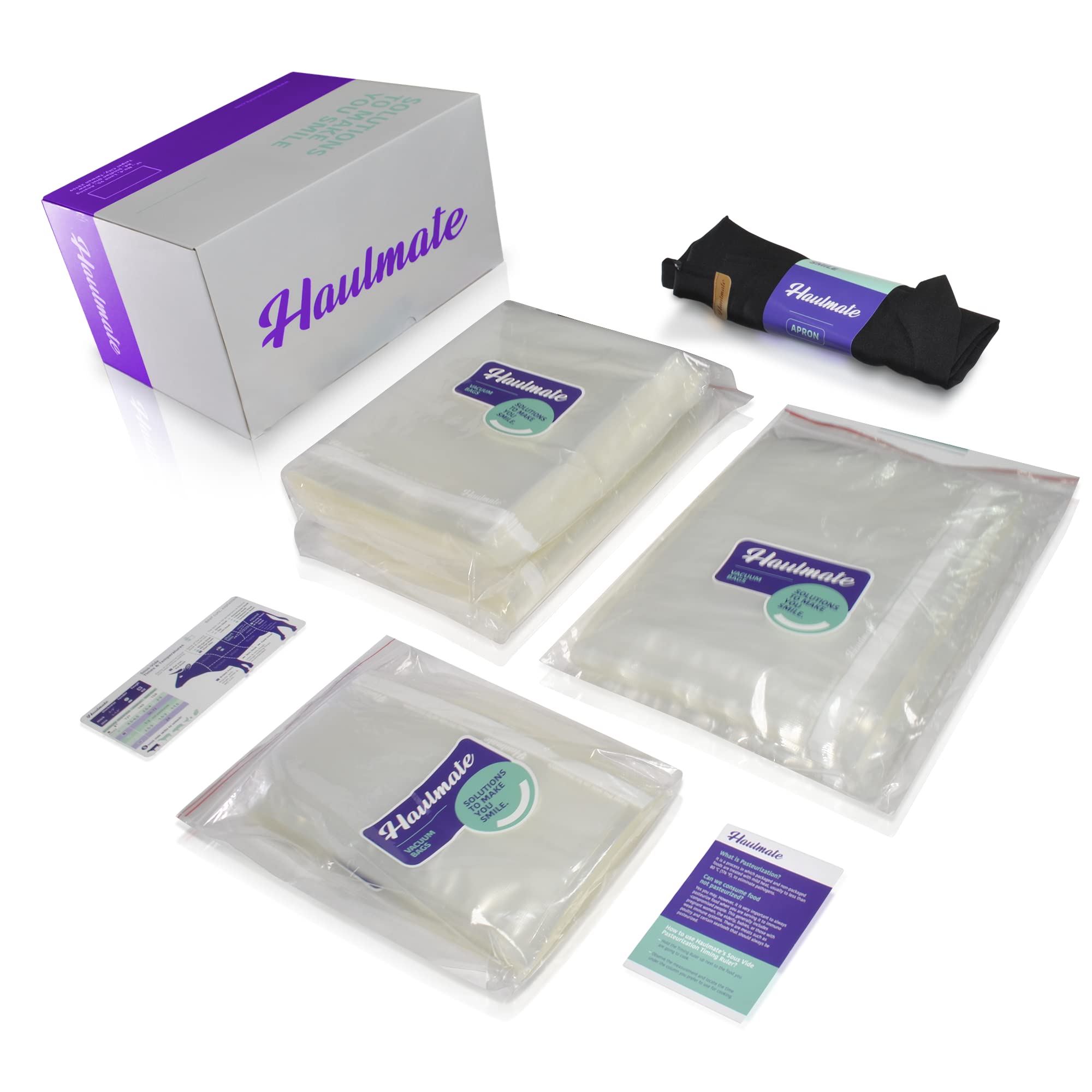 HAULMATE Vacuum Seal Bags - 50 Pack (11
