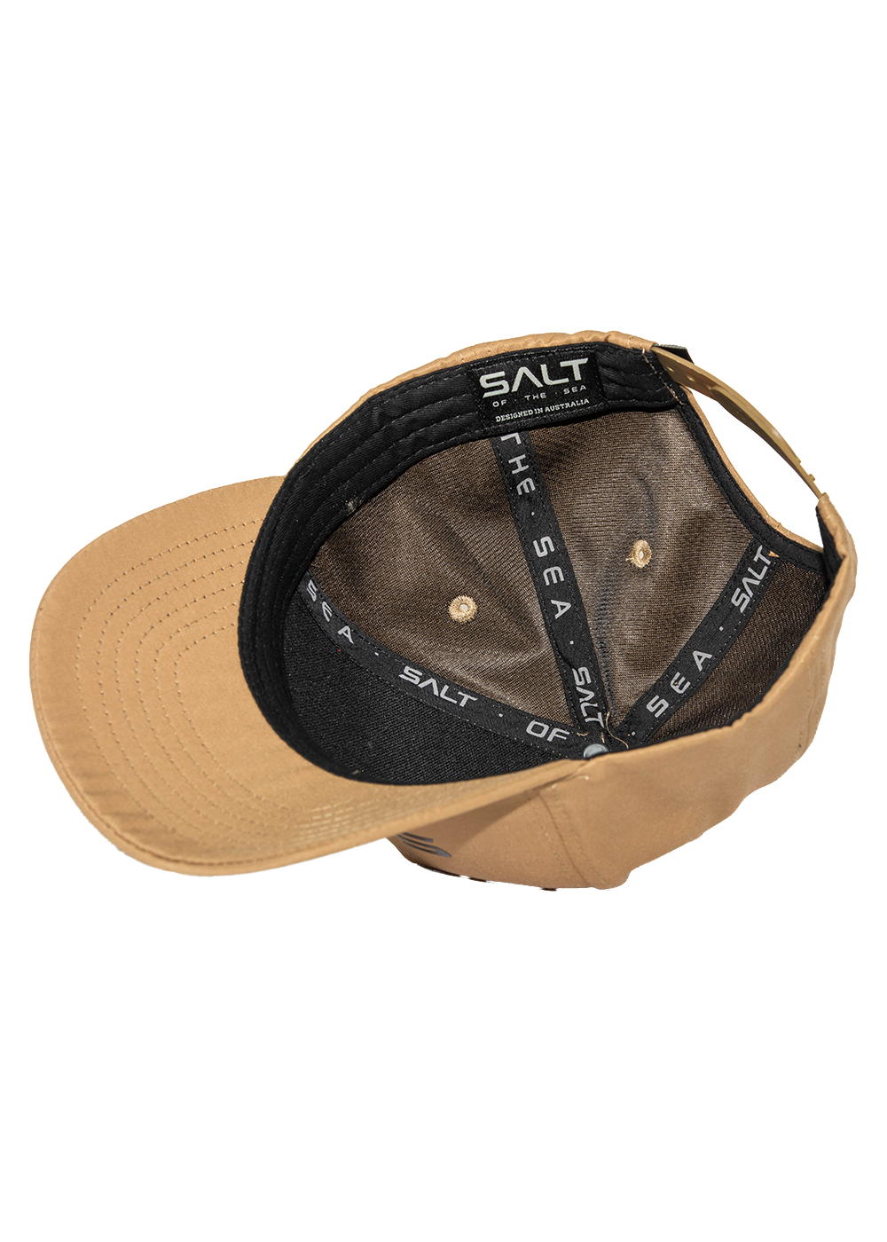 Salt Snapback Cap with Screenprint Logo - Stylish Adjustable Hat for Men & Women - Perfect for Outdoor Sports, Casual Wear, and Street Fashion