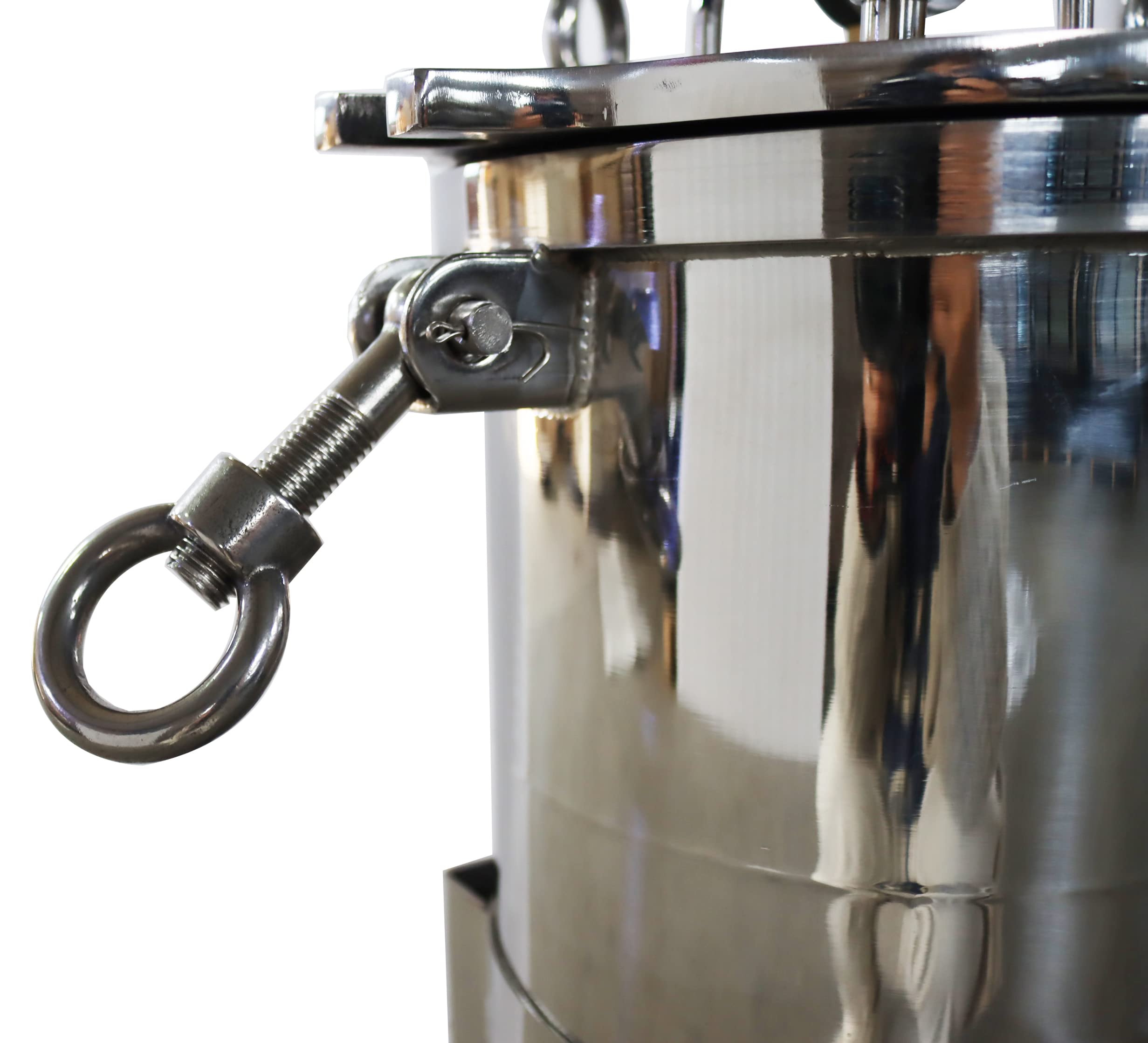 TECHTONGDA #3 Stainless Steel Water Filter Bag - 304 Grade 20 Micron for Solid-Liquid Separation | Water Treatment, Ink, Oil & Beverage Purification | Ideal for Home Brewing, Aquariums & Industrial Filtration