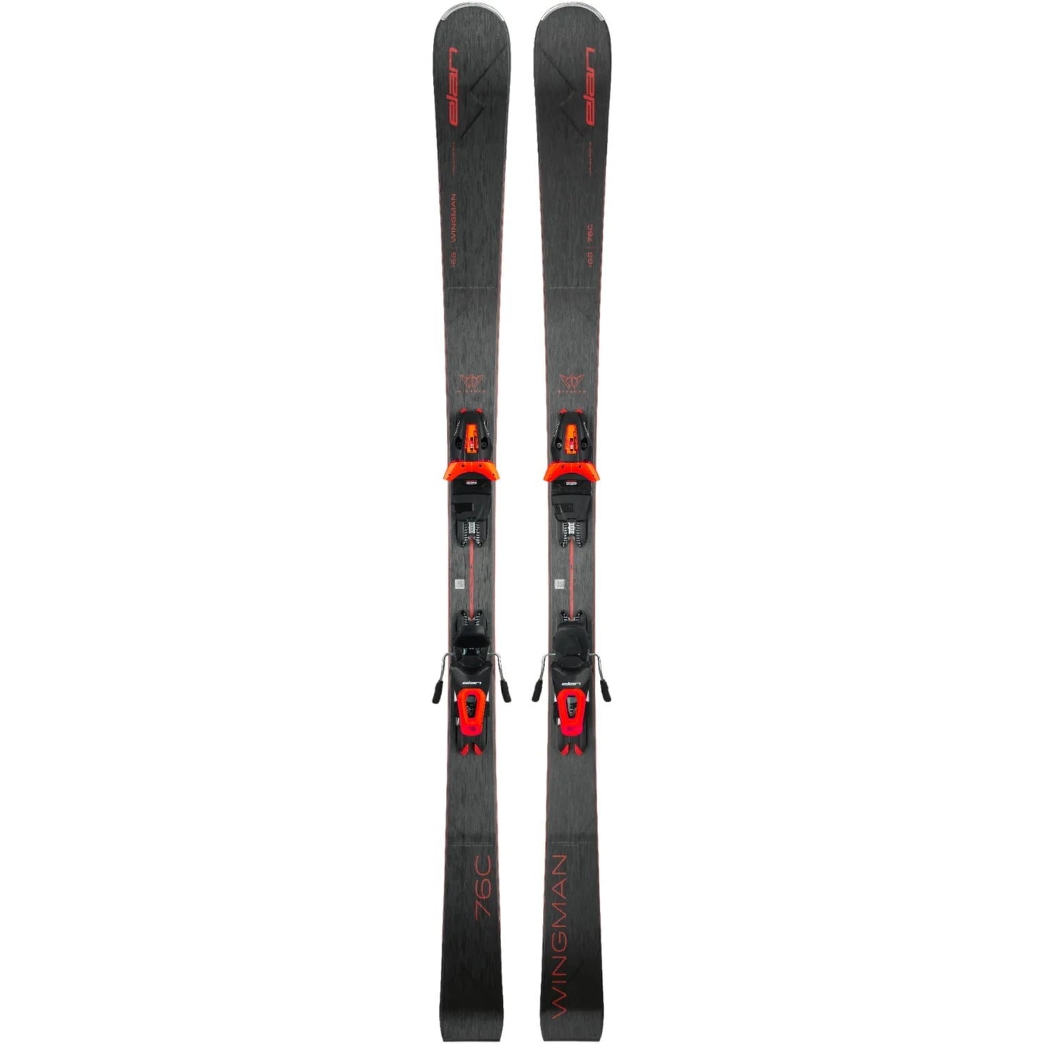 Elan WINGMAN 76 C PS Ski with EL10.0 DB532023 Bindings 2025 - All-Mountain Performance Skis for Men & Women | Perfect for Groomed Trails, Powder, and Freeride Skiing