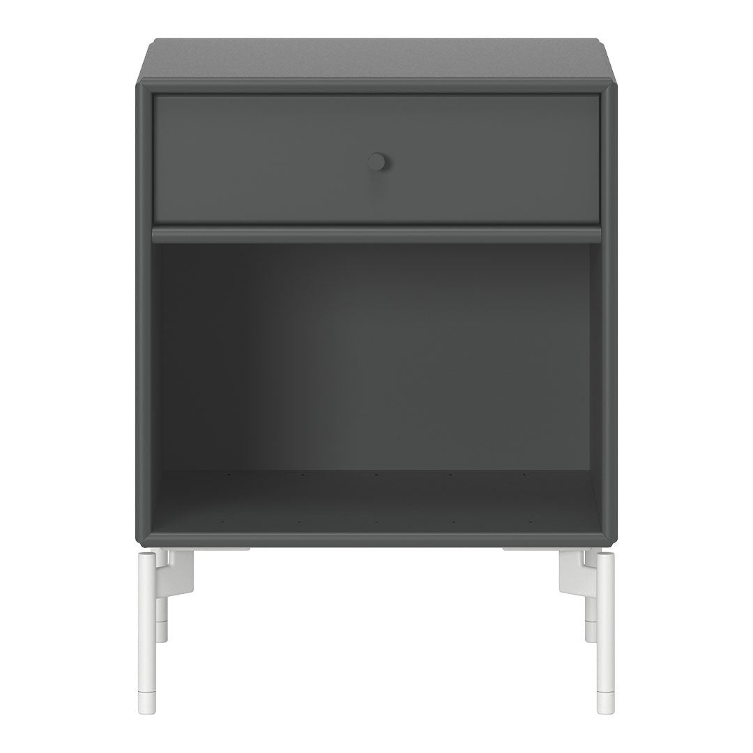 Modern Wooden Nightstand with Drawers and Legs - Stylish Bedside Table for Bedroom, Living Room, or Office - Perfect for Storage and Decor