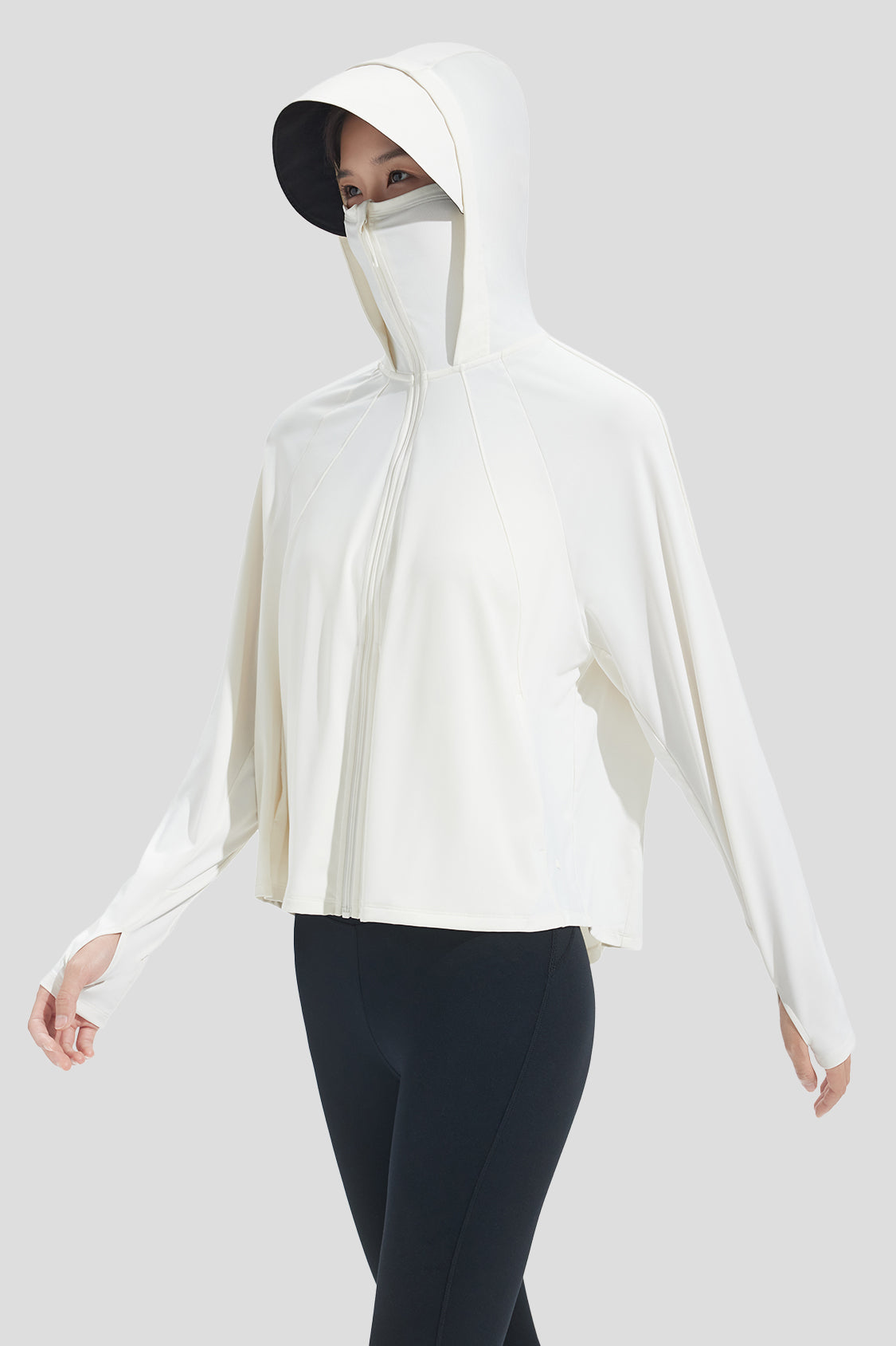 Icey Wind Women's Cooling Jacket UPF50+ Sun Protection - Lightweight Breathable Outdoor Sports & Summer Travel Wear
