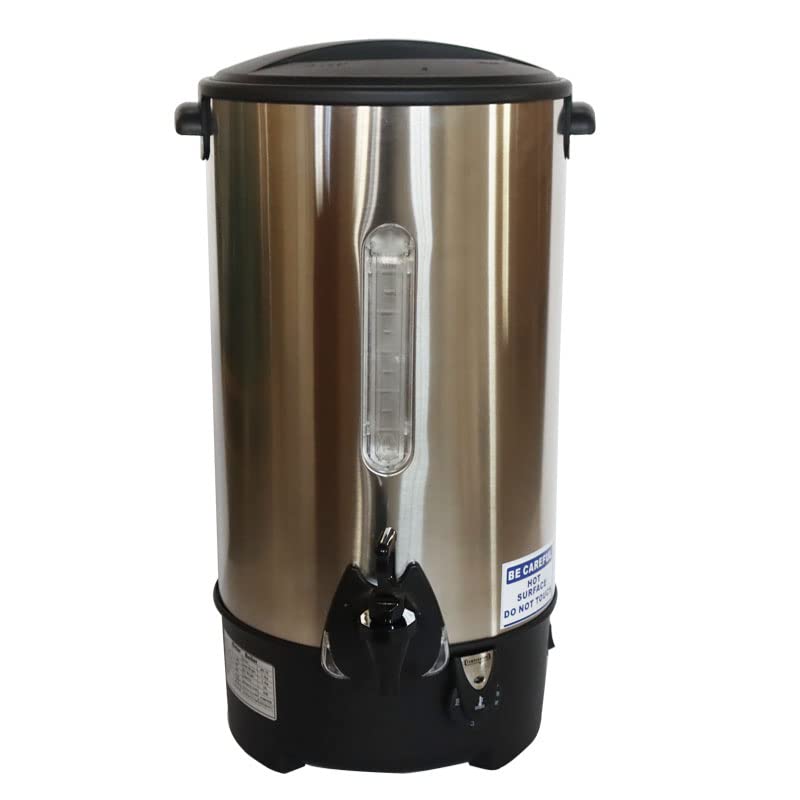 TECHTONGDA 10L Electric Hot Water Kettle Stainless Steel Boiler with Temperature Control - Perfect for Brewing Coffee, Tea, and Hot Beverages in Cafes, Offices, and Homes