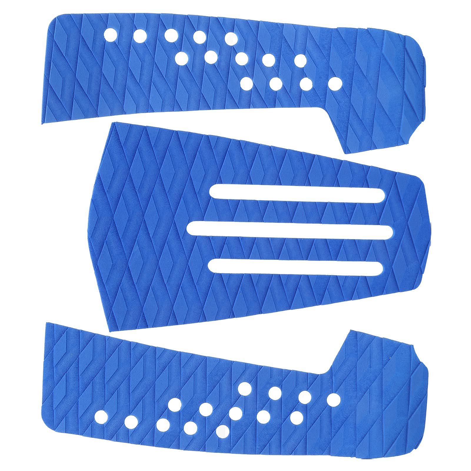 Non-Slip Surfboard Traction Pad - Anti-Skid Deck Grip for Surfing | Blue Degreasing Plate Accessory | Perfect for Wave Riding & Board Control
