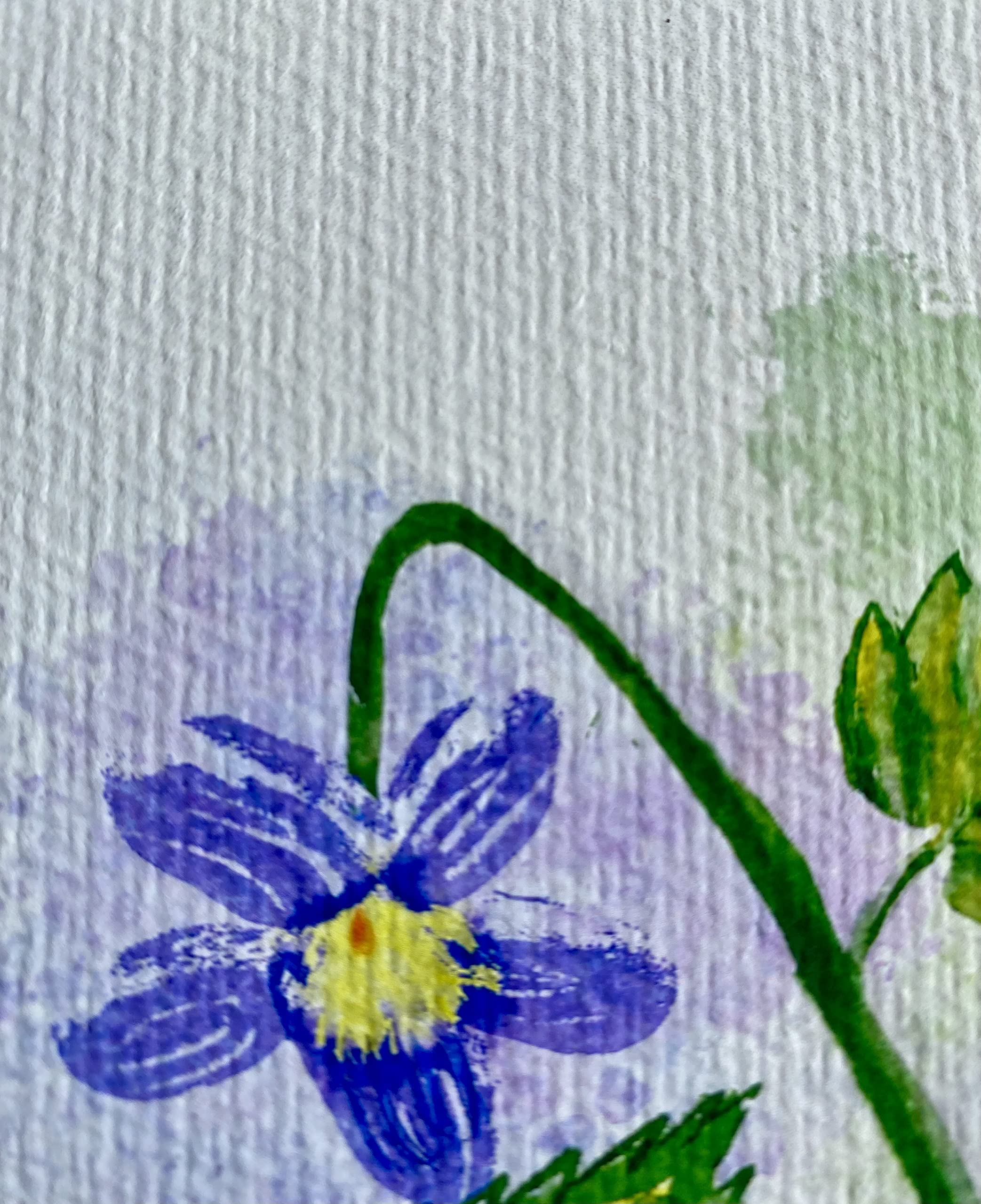 Premium Violet Watercolor Paper for Artists - Acid-Free, Heavyweight, 140lb/300gsm - Perfect for Watercolor Painting, Sketching & Mixed Media Art