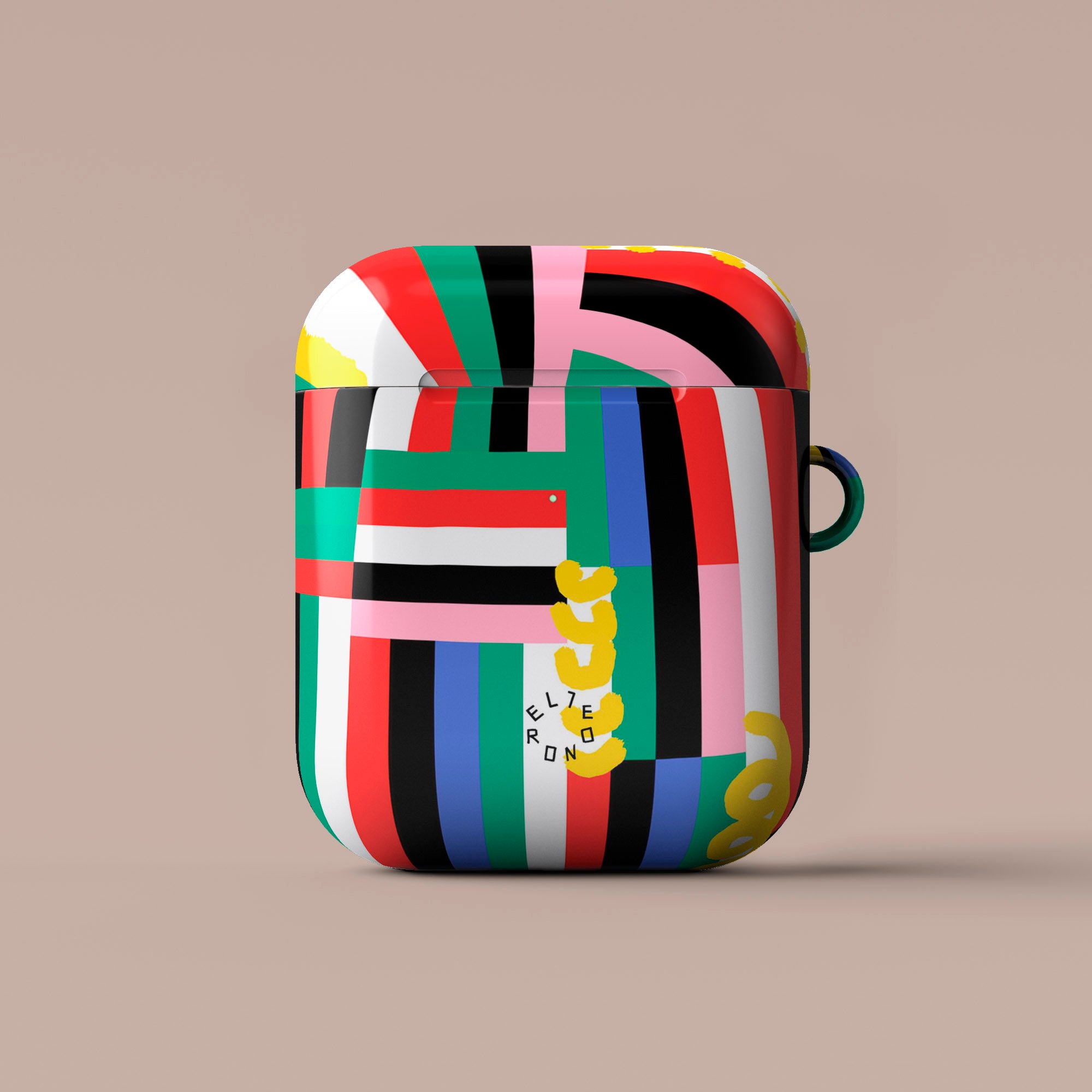 Premium Stripe Fusion AirPods Case - Trendy Protective Cover for AirPods 1/2/3 & Pro - Lightweight & Durable Design for Daily Use, Travel & Work