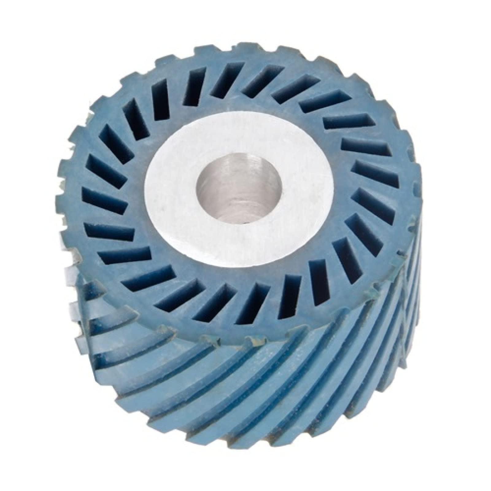 86x50x20mm Solid Grooved Rubber Contact Wheel for Belt Grinder - Professional Sander Polishing & Chamfering Grinding Wheel with Abrasive Belt Compatibility | Ideal for Metalworking, Wood Sanding & DIY Projects