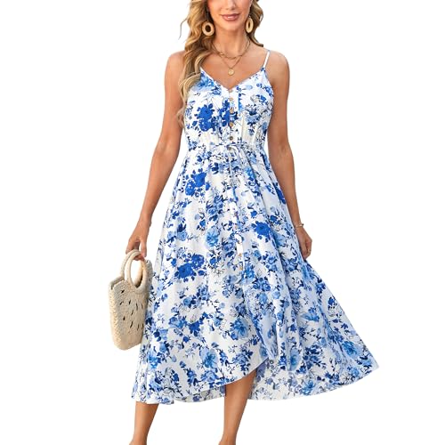 008 White Blue Rose