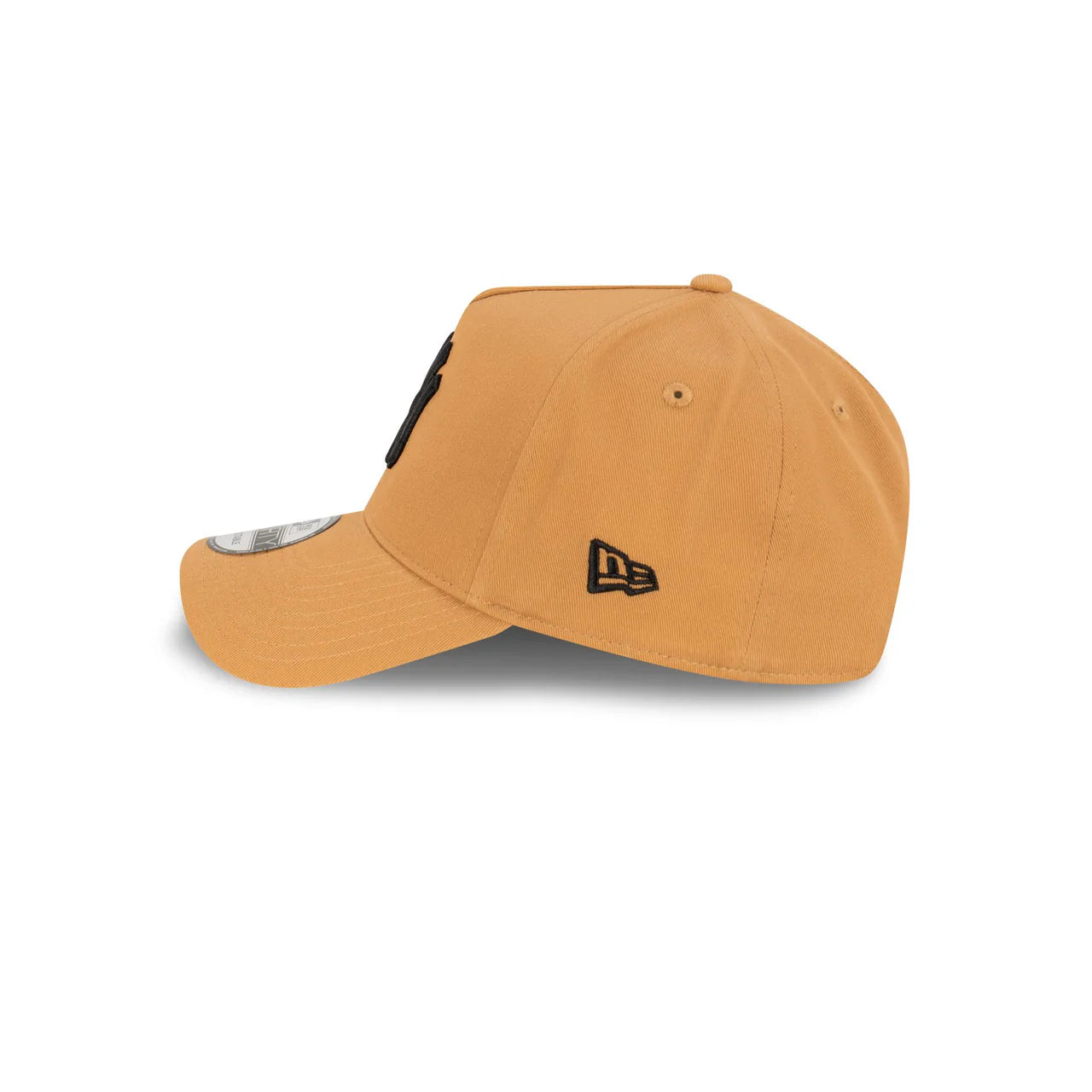 New Era 940 A-Frame NY Yankees Snapback Cap - Wheat & Black Colorway | Official MLB Baseball Hat for Men & Women - Perfect for Games, Streetwear & Fan Collections