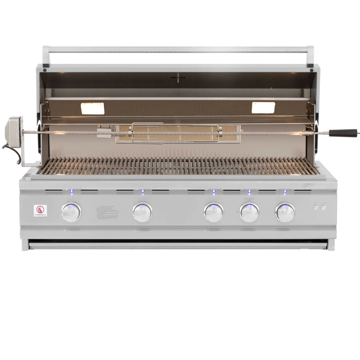 Summerset TRL Deluxe 44-Inch Built-In Gas Grill - Stainless Steel Outdoor BBQ Grill for Backyard, Patio & Deck Cooking | Perfect for Family Gatherings & Summer Parties