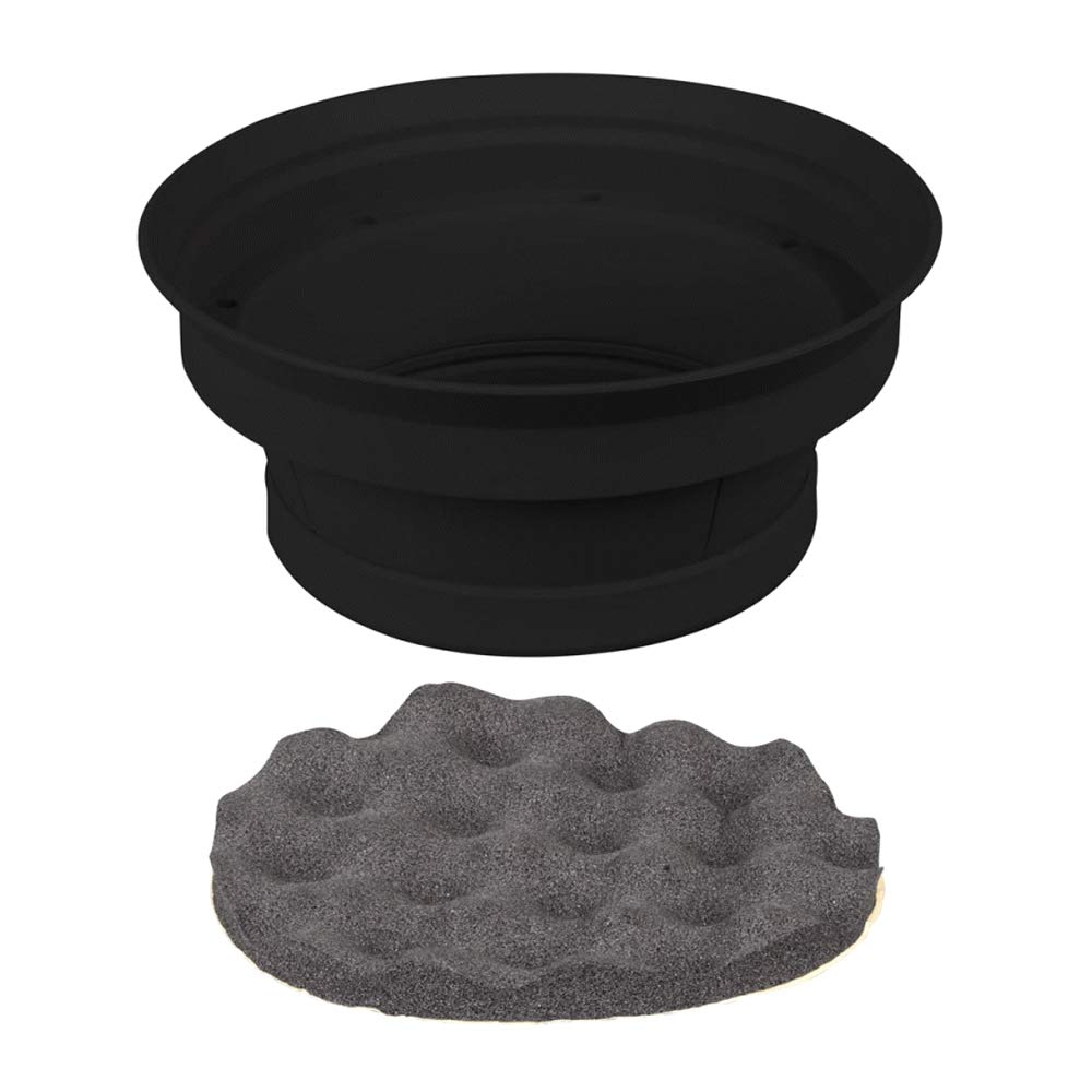 Installbay 2 Piece 6.5 Inch Speaker Baffle Kit - Pair (IBSBF65) - Perfect for Car Audio & Marine Speaker Protection