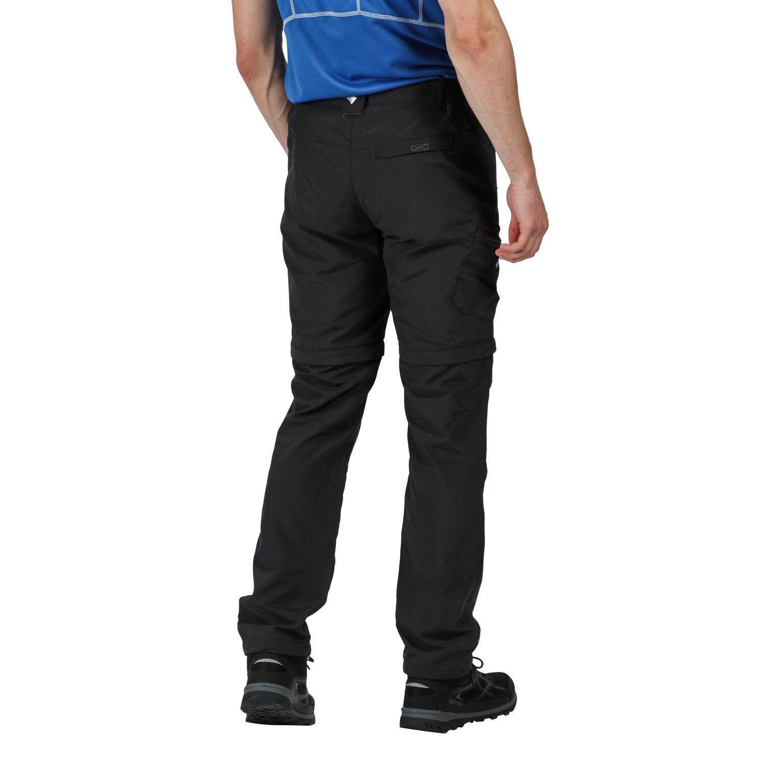 Regatta Men's Walking Cargo Trousers - Lightweight Quick-Dry Hiking Pants with Multiple Pockets for Outdoor Adventures, Travel & Casual Wear