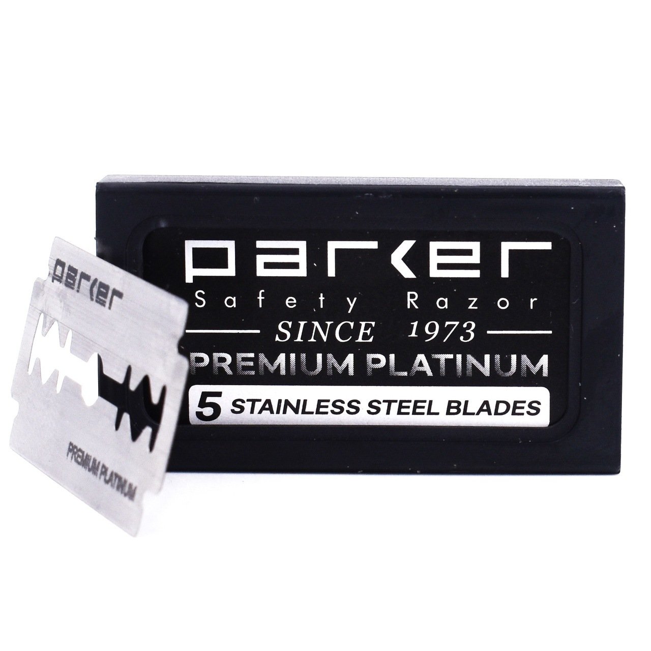 Premium Platinum Double Edge Safety Razor Blades - 5 Pack - Smooth Shaving for Men & Women - Ideal for Travel, Home & Barber Use