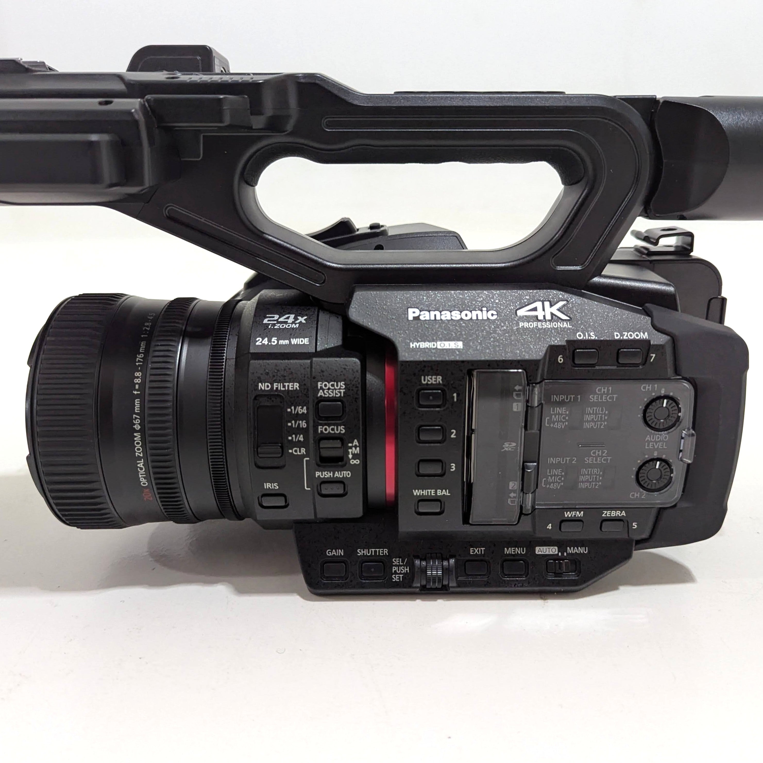Panasonic HC-X2 4K Camcorder - Open Box Excellent Condition | Professional Video Recording for Vlogging, Travel & Events