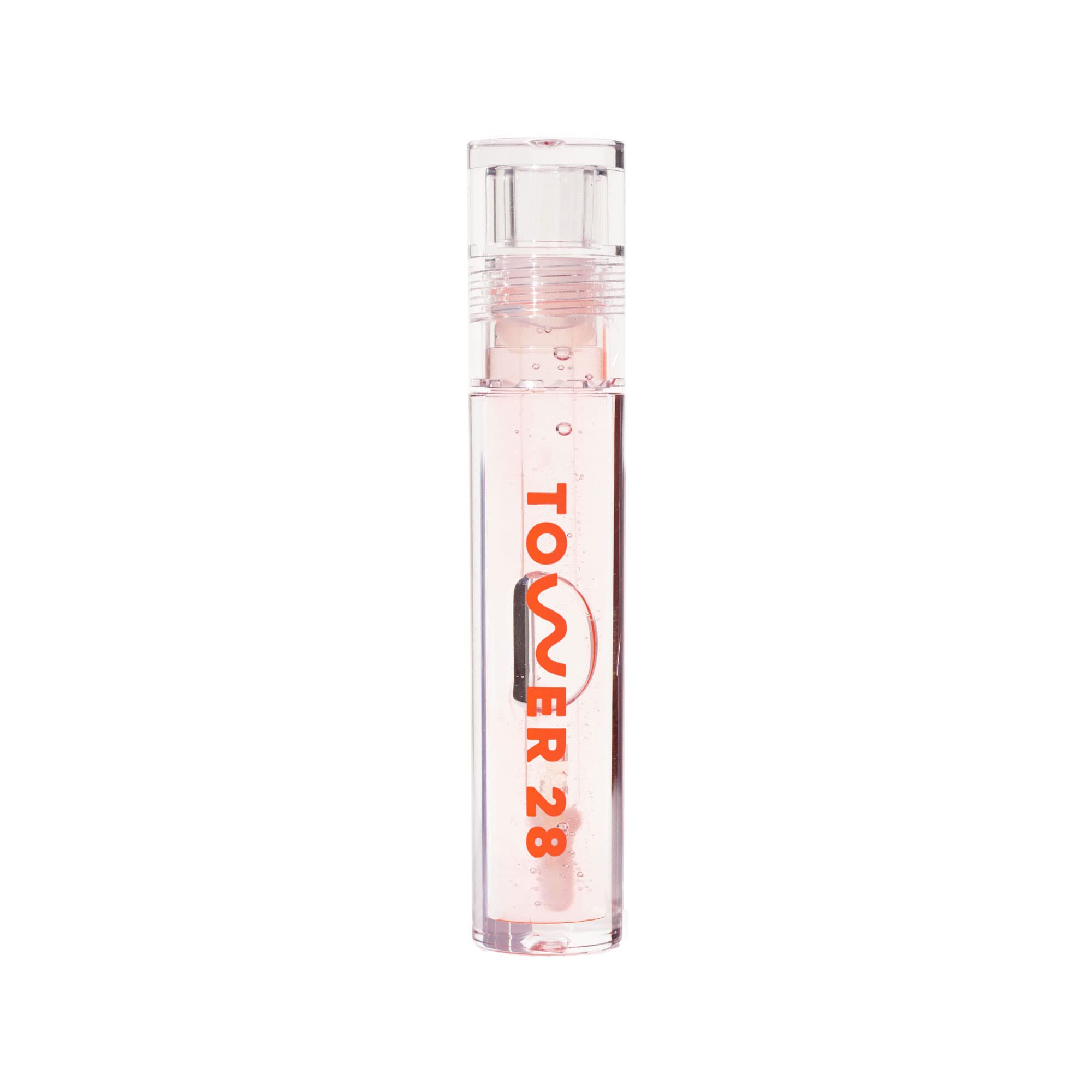 Tower 28 ShineOn Lip Jelly - Vegan Hydrating Lip Gloss in Clear with Apricot & Raspberry Seed Oil | Non-Sticky, Cruelty-Free, Clean Formula | Perfect for Daily Moisture & Natural Makeup Looks
