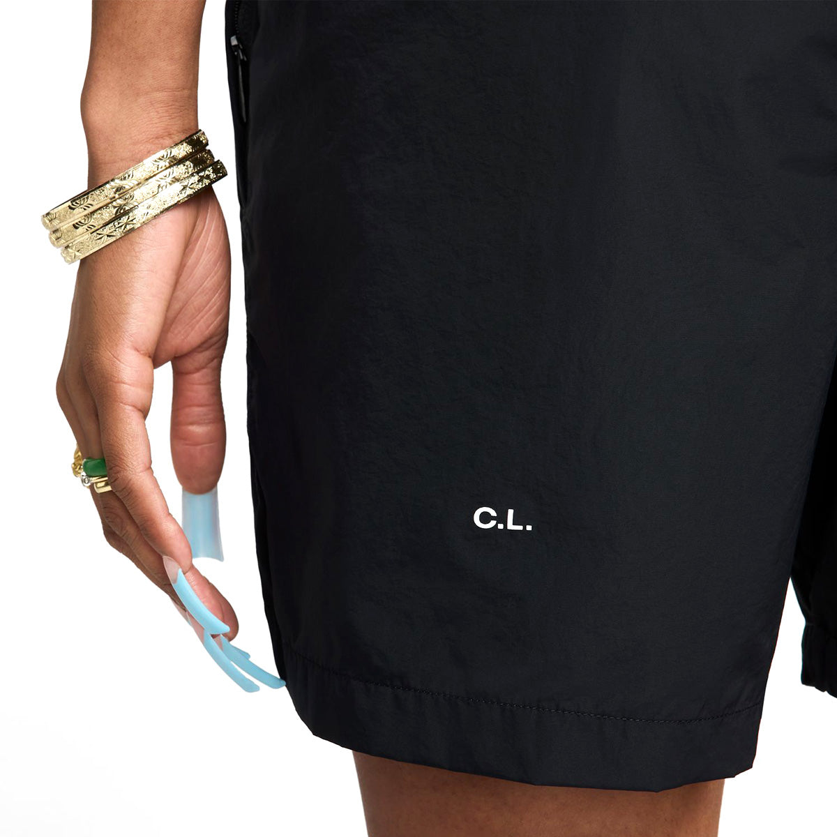 NOCTA Woven Shorts for Men - Black Athletic Casual Shorts with Comfort Fit | Perfect for Gym, Running, and Summer Outdoor Activities