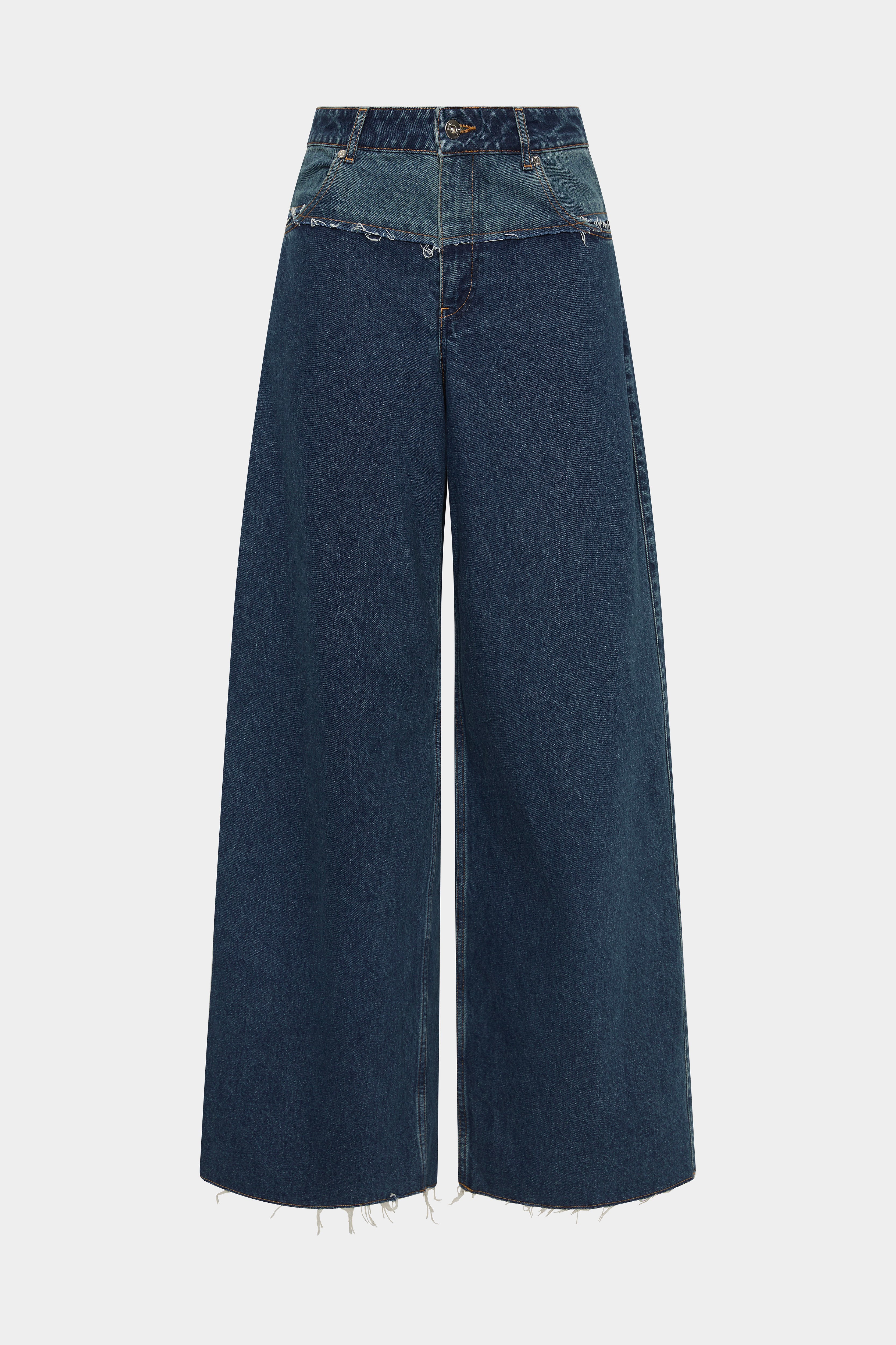 Luna High Waist Wide Leg Jeans for Women - Stretchy Comfort Denim Pants - Perfect for Casual Wear, Office Outfits & Date Nights