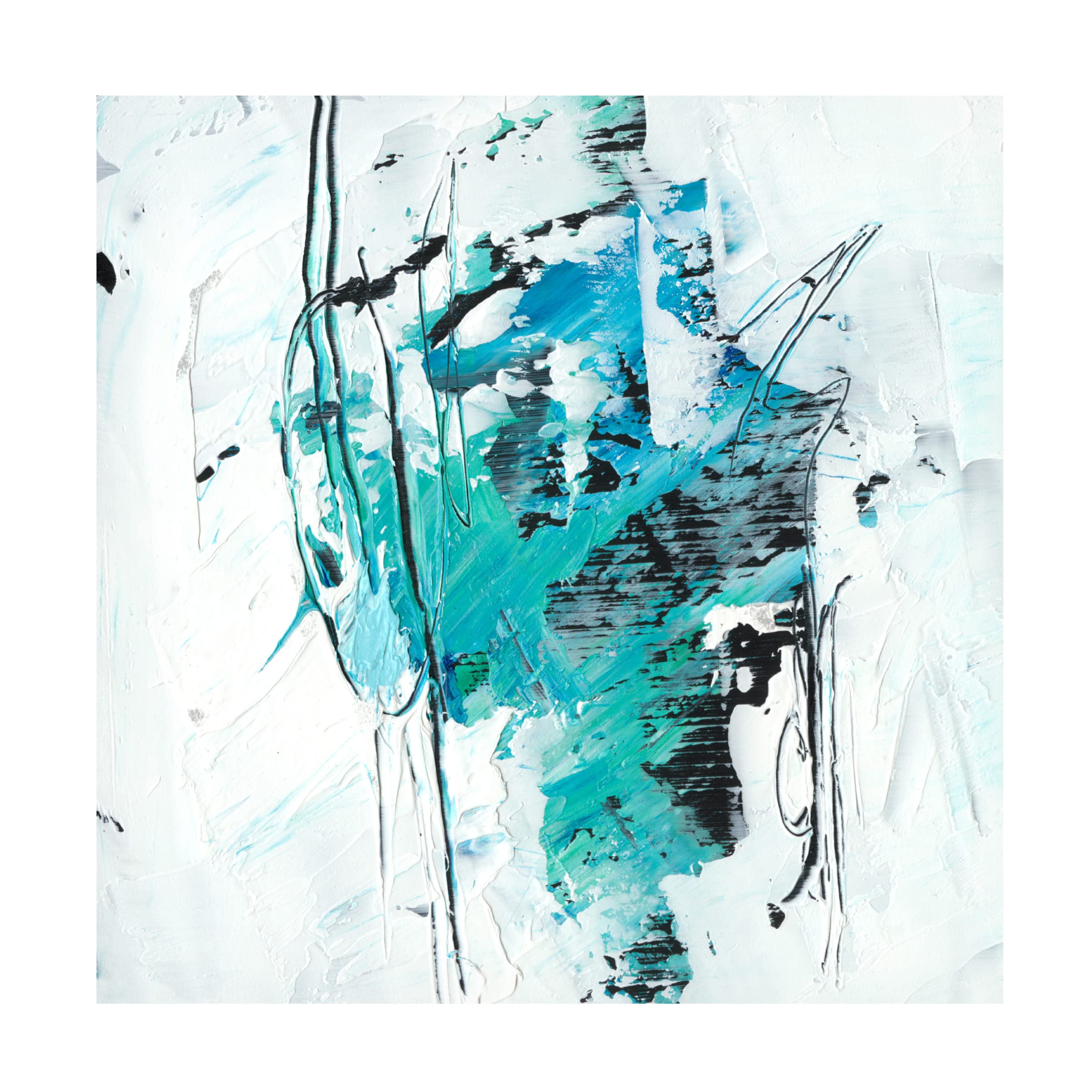 Trademark Fine Art 'Kinetic Form III' Abstract Canvas Wall Art by Ethan Harper - Modern Home & Office Decor