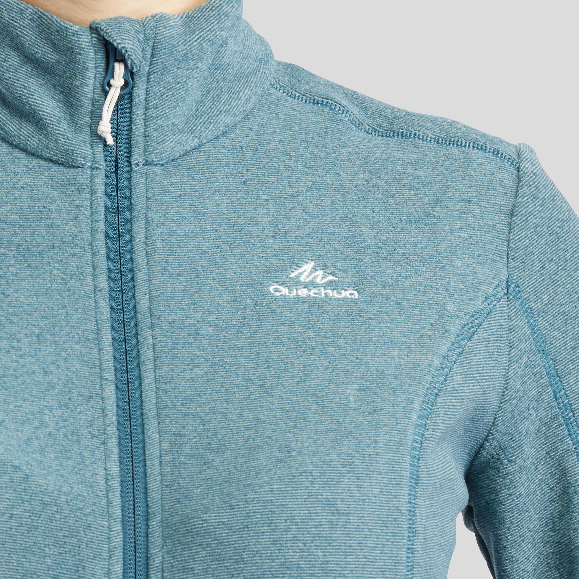 Quechua Women's MH120 Fleece Jacket - Warm Winter Outdoor Jacket for Hiking, Camping & Casual Wear