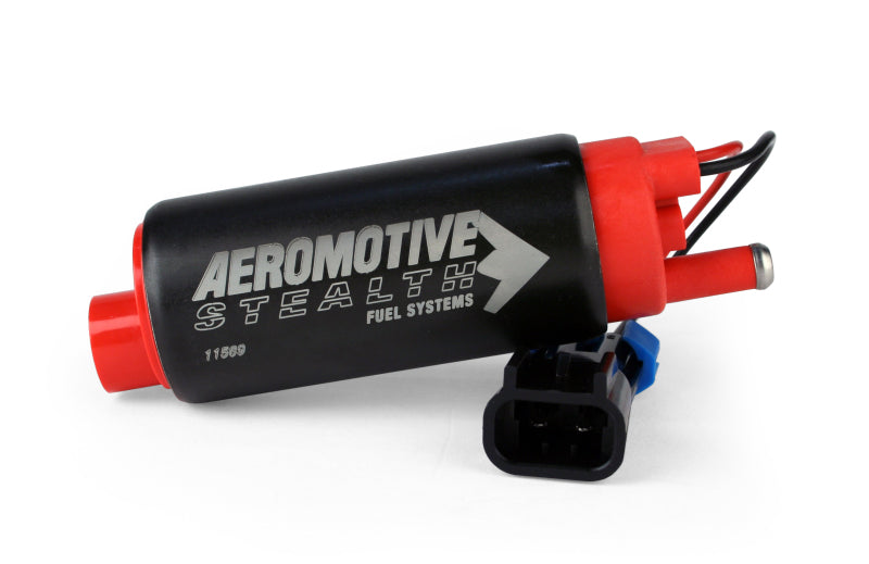 Aeromotive 340 Series Stealth In-Tank E85 Fuel Pump - Center Inlet Offset for GM Vehicles - High Performance Fuel Delivery for Racing & Street Cars