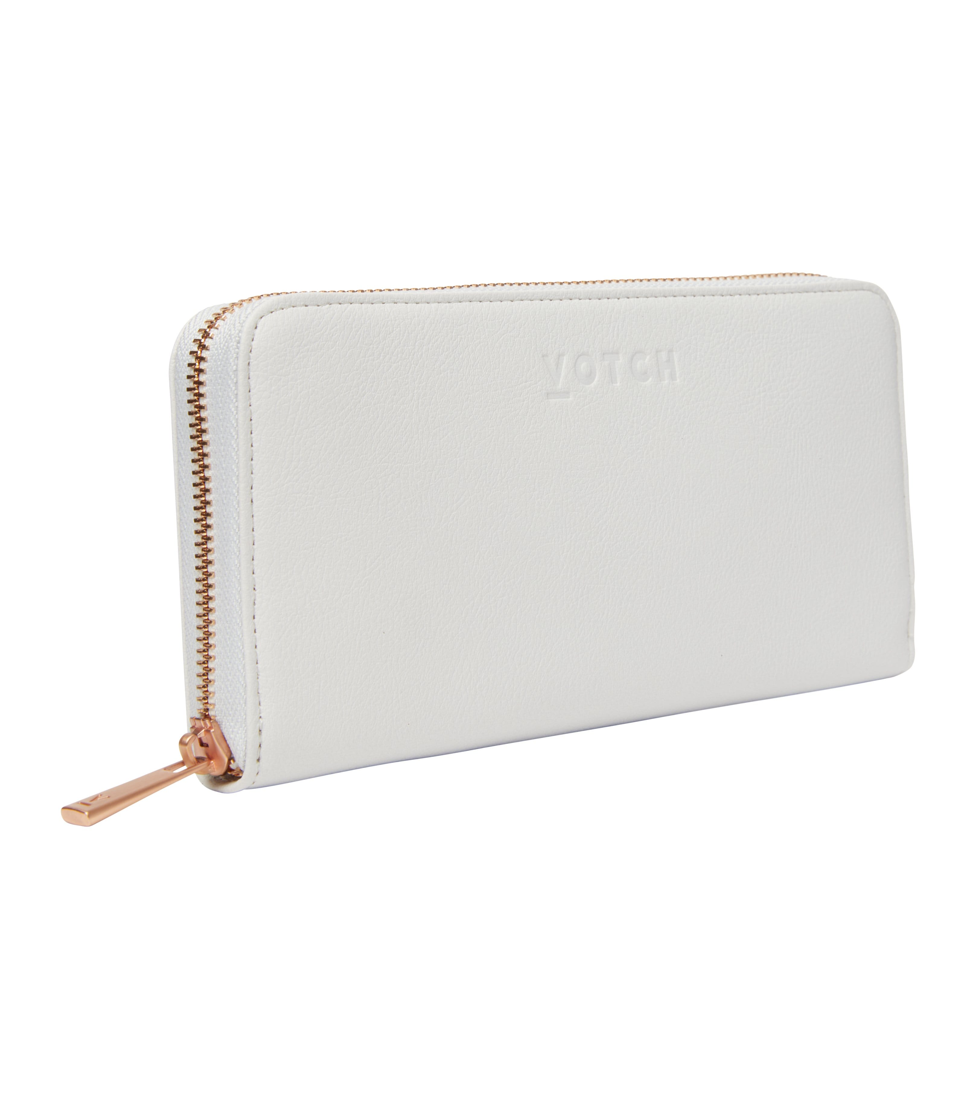 Vegan Leather Apple Purse for Women - Classic Light Grey Crossbody Bag | Perfect for Work, Travel & Everyday Use