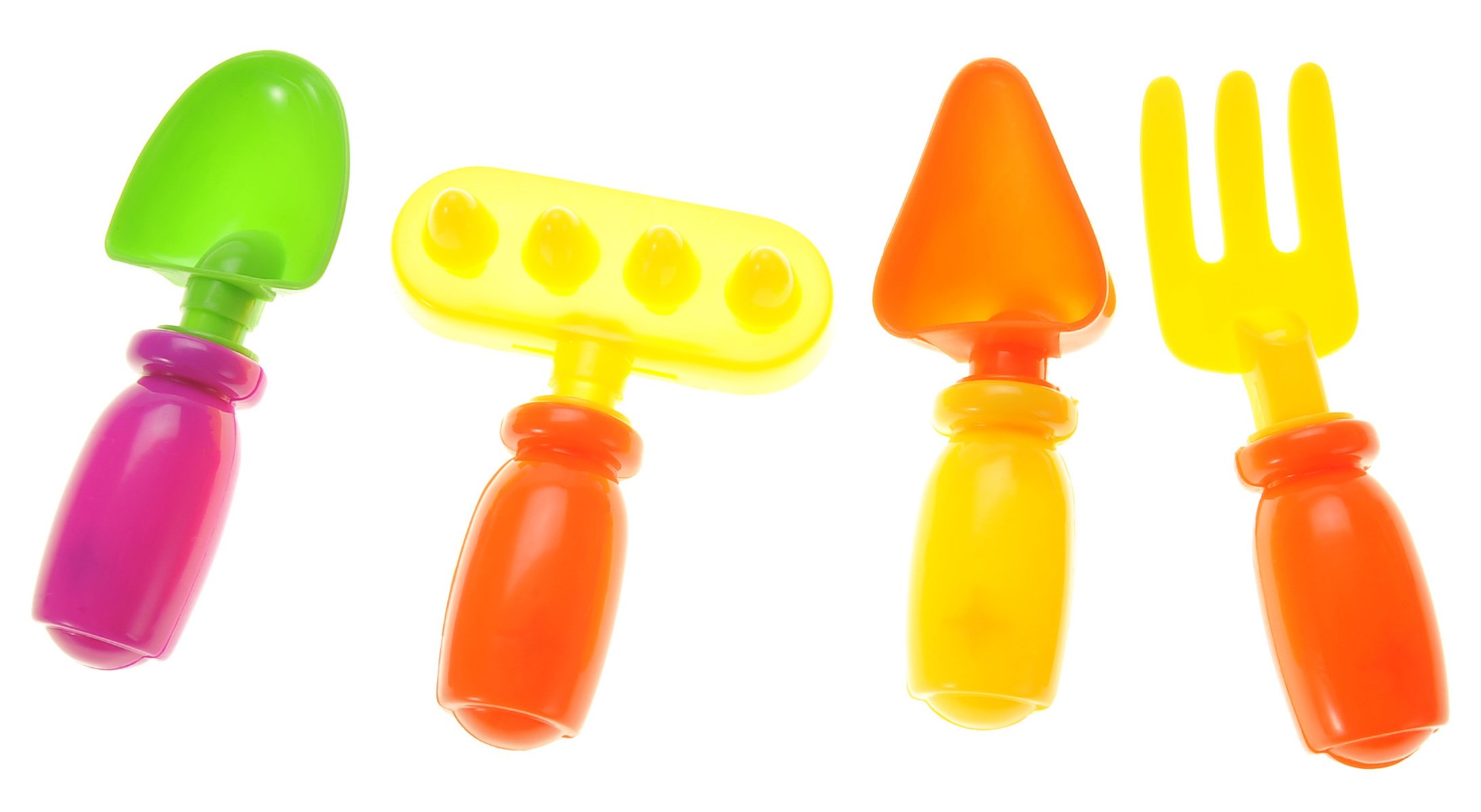 PowerTRC 9-Piece Toddler Gardening Toy Set - Realistic Pretend Play Tools for Kids Ages 3+, Educational Outdoor Learning Toys for Boys & Girls - Perfect for Backyard Play, Preschool Activities & Summer Fun