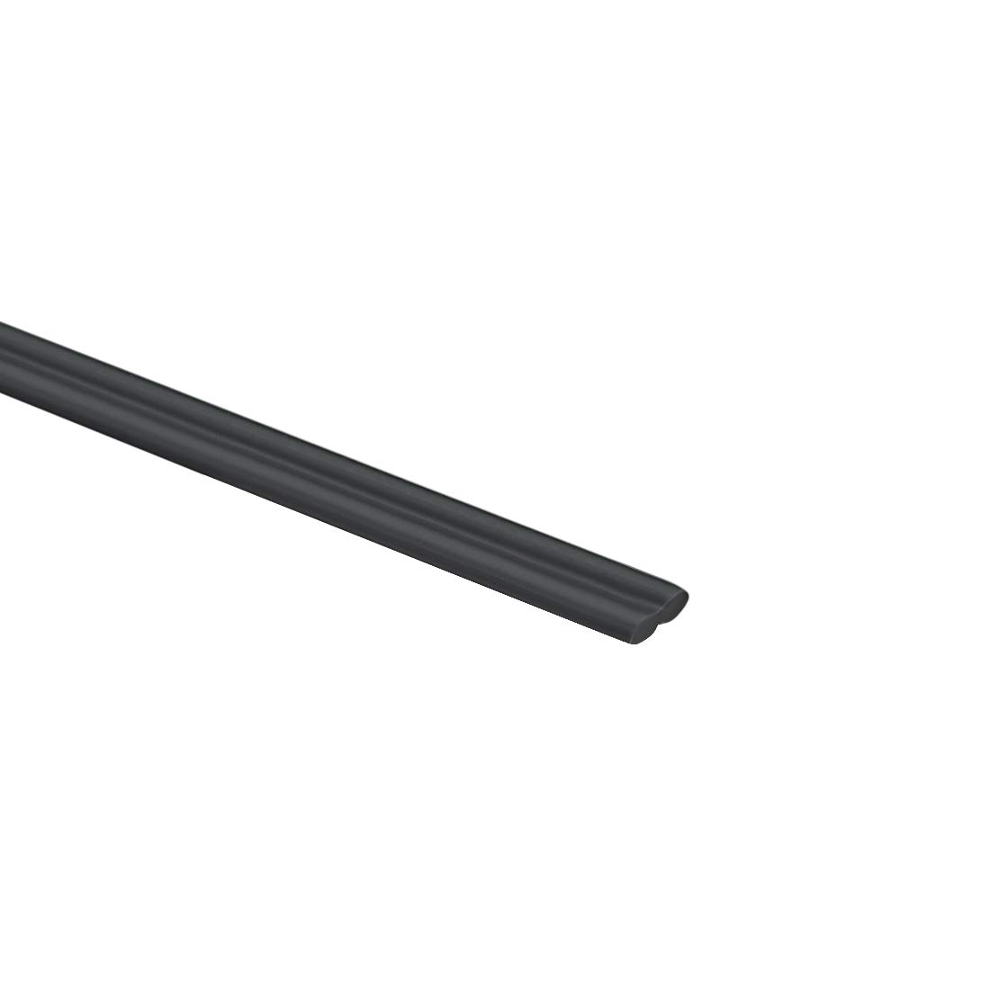 uxcell 3/16-inch Black ABS Plastic Welding Rods for Hot Air Gun - 3.3ft Length - Perfect for Automotive, Plumbing & DIY Repairs