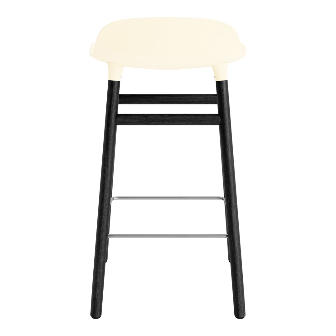 Modern Wooden Counter Stool with Sturdy Wood Legs - Perfect for Kitchen Islands, Bars, and Breakfast Nooks