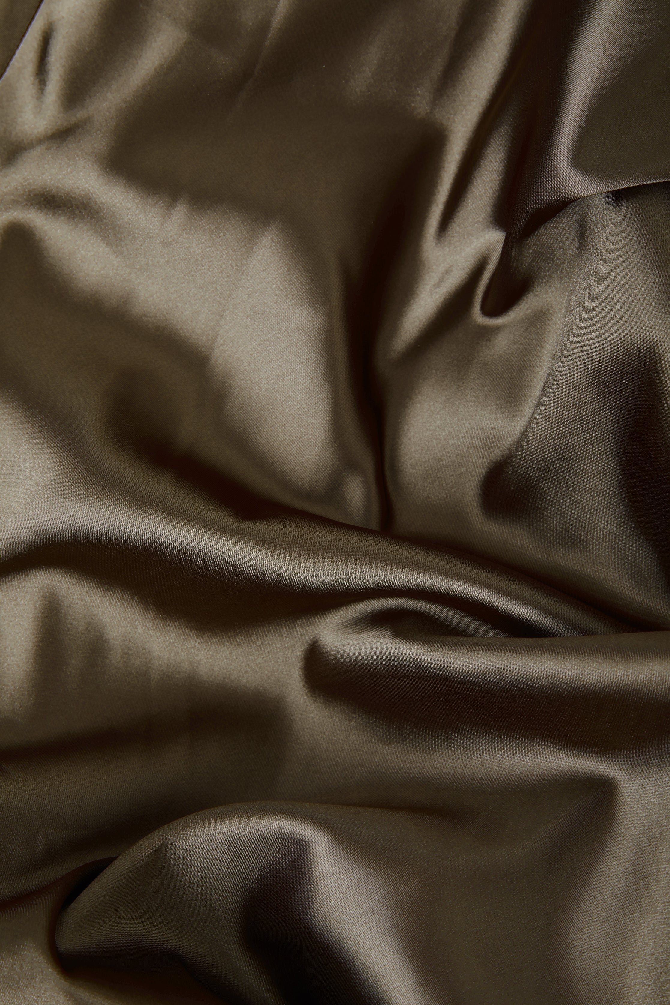 Silky Satin Midi Olive Green Dress - Elegant Women's Summer Dress for Casual Wear, Party & Date Night