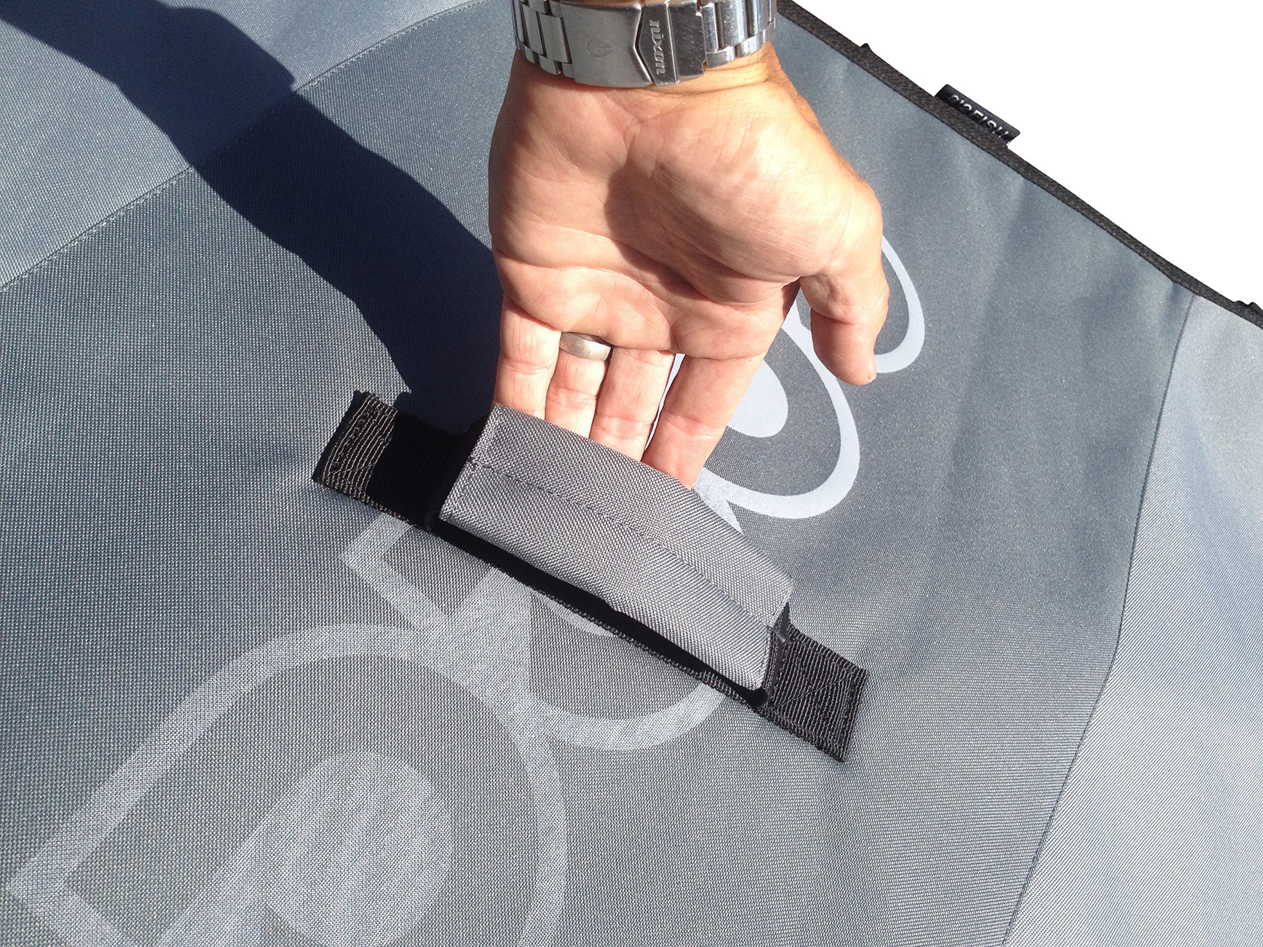 **Compact SUP Travel Cover for Wave Boards - Waterproof Paddle Board Storage Bag (Fits 7'6