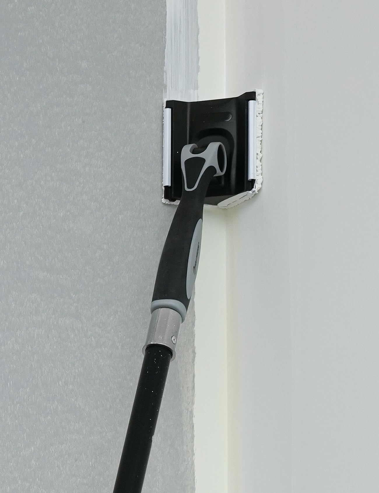 ROLLINGDOG 2.5 Inch Paint Edger with Adjustable Handle - 5 Position Angle Paint Pad for Corners & Edges - Perfect for Wall Trimming, Baseboards, Ceiling & Door Frames Painting