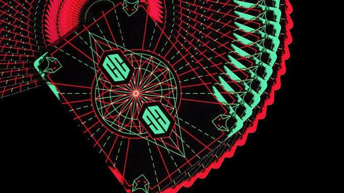 Chris Cards Glow V2 - Premium Glow-in-the-Dark Playing Cards for Magic Tricks, Poker Nights & Party Games | Perfect for Cardistry, Collectors & Gift Giving