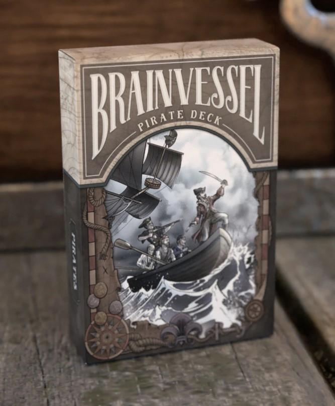 The Pirate Deck by BrainVessel - Premium Pirate-Themed Playing Cards for Collectors & Game Nights | Perfect for Poker, Magic Tricks & Themed Parties