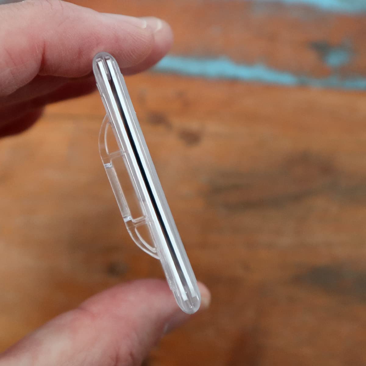 50 Pack Heavy Duty Dual Sided Vertical Badge Holders - Polycarbonate Clear Plastic Card Protector Case with Top Load Sleeve - Holds 2 ID Cards Securely - Ideal for Offices, Schools, Hospitals, Conventions & Corporate Events