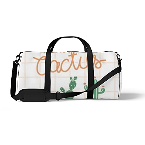 Hello Cactus Word Cute Cactus Green