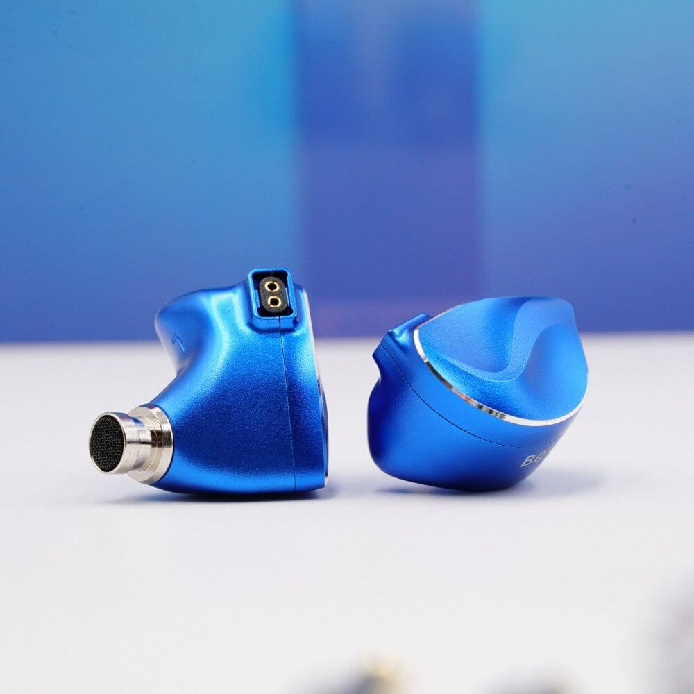BQEYZ Winter Ultra HiFi In-Ear Monitors with 1DD + 1BC Dynamic Driver & PZT Bone Conduction Technology - Perfect for Audiophiles, Music Lovers, and Studio Monitoring
