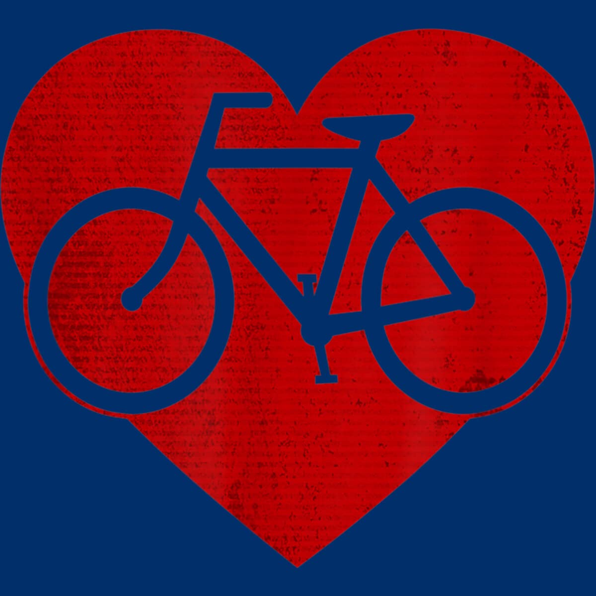 Design By Humans Boys Valentine's Day Bicycle Heart Graphic T-Shirt - Cute Kids Valentine Outfit for School & Family Photos