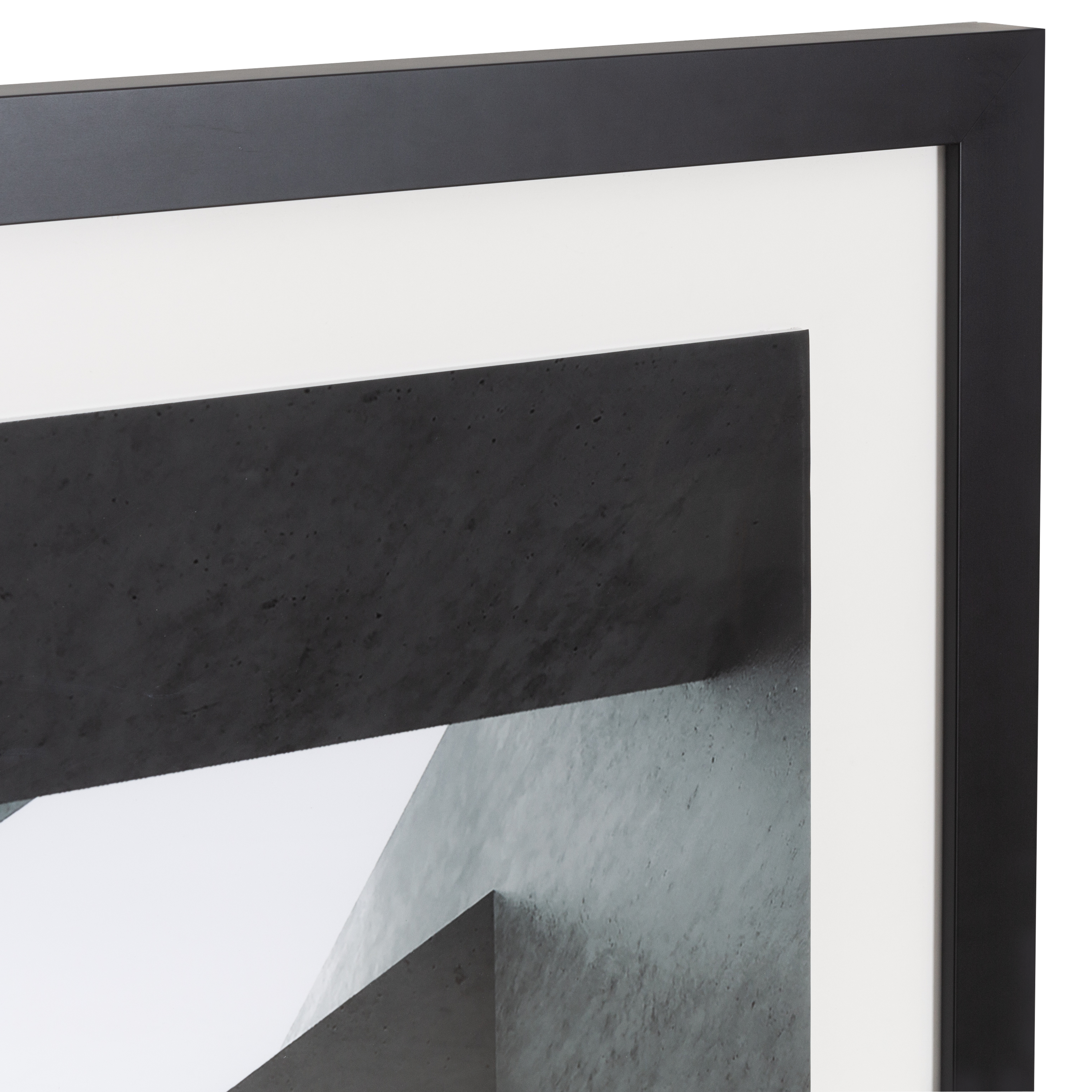 Brutalist Photo III Wall Art - Modern Abstract Black & White Canvas Print - Perfect for Living Room, Bedroom & Office Decor