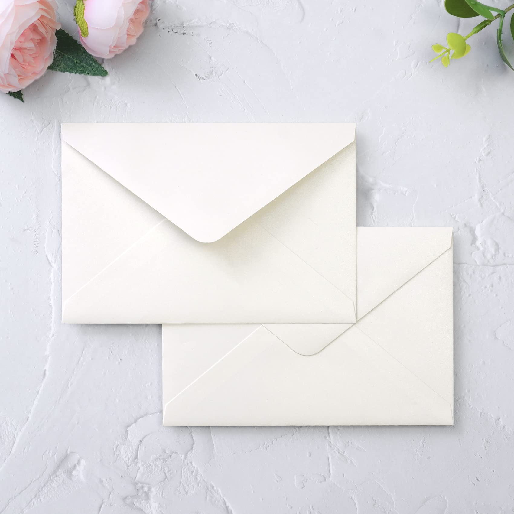 PONATIA 50 Pack A4 Envelopes, 4.25x6.12